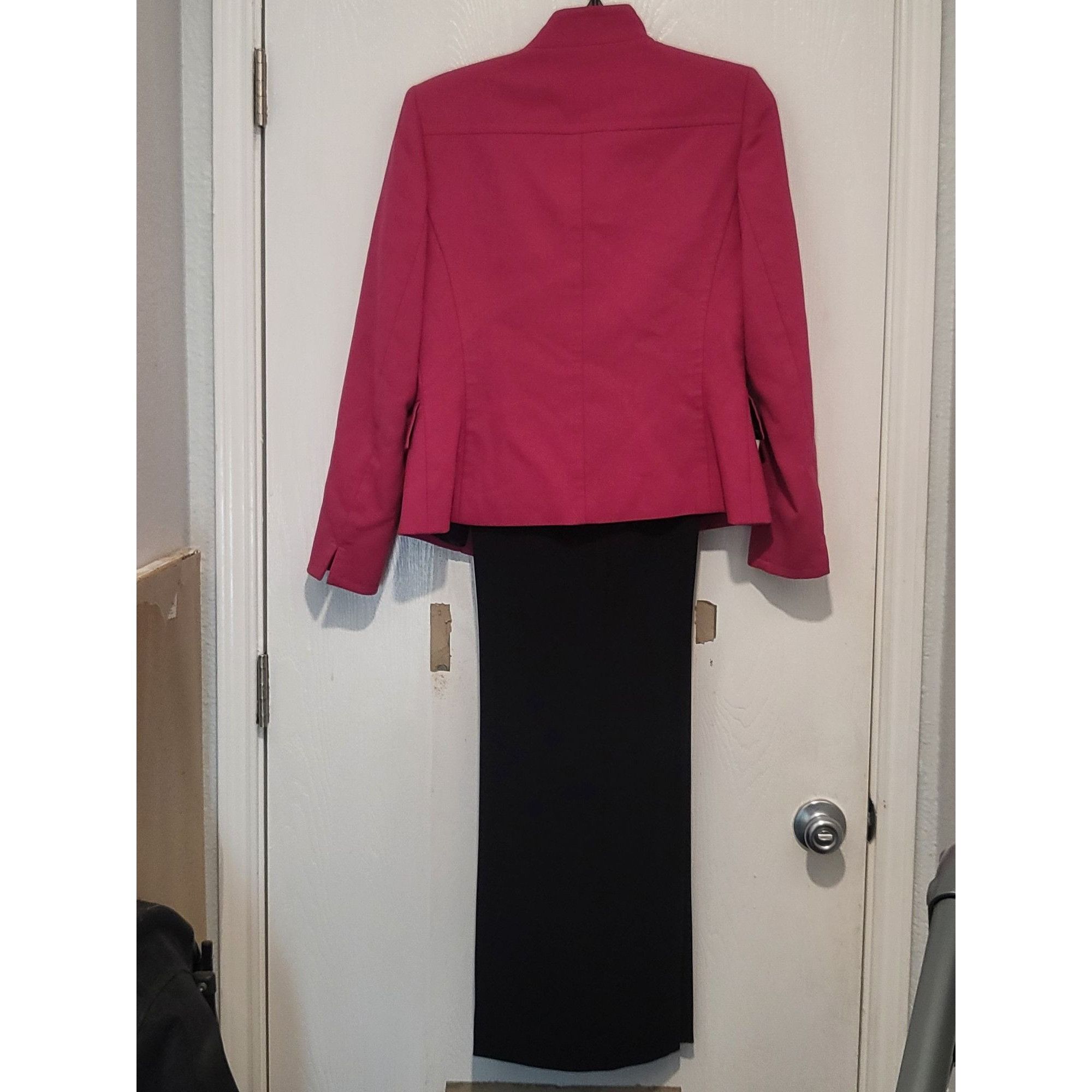 Kasper Kasper The Savoy Pant Suit Women Sz 4 2 Piece Designer Every Size 27" / US 4 / IT 40 - 3 Thumbnail
