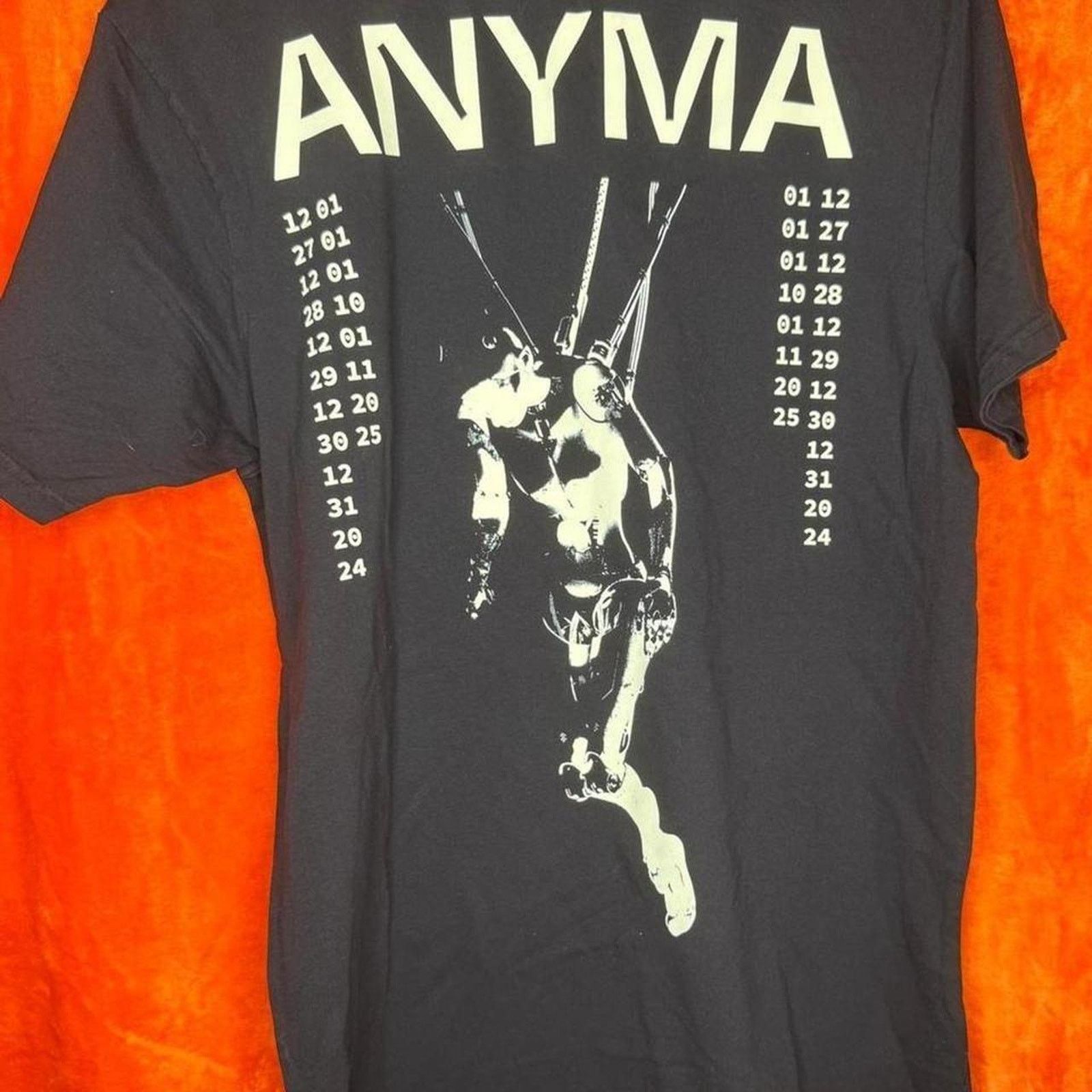 Other Anyma black graphic print t shirt Size US M / EU 48-50 / 2 - 4 Thumbnail