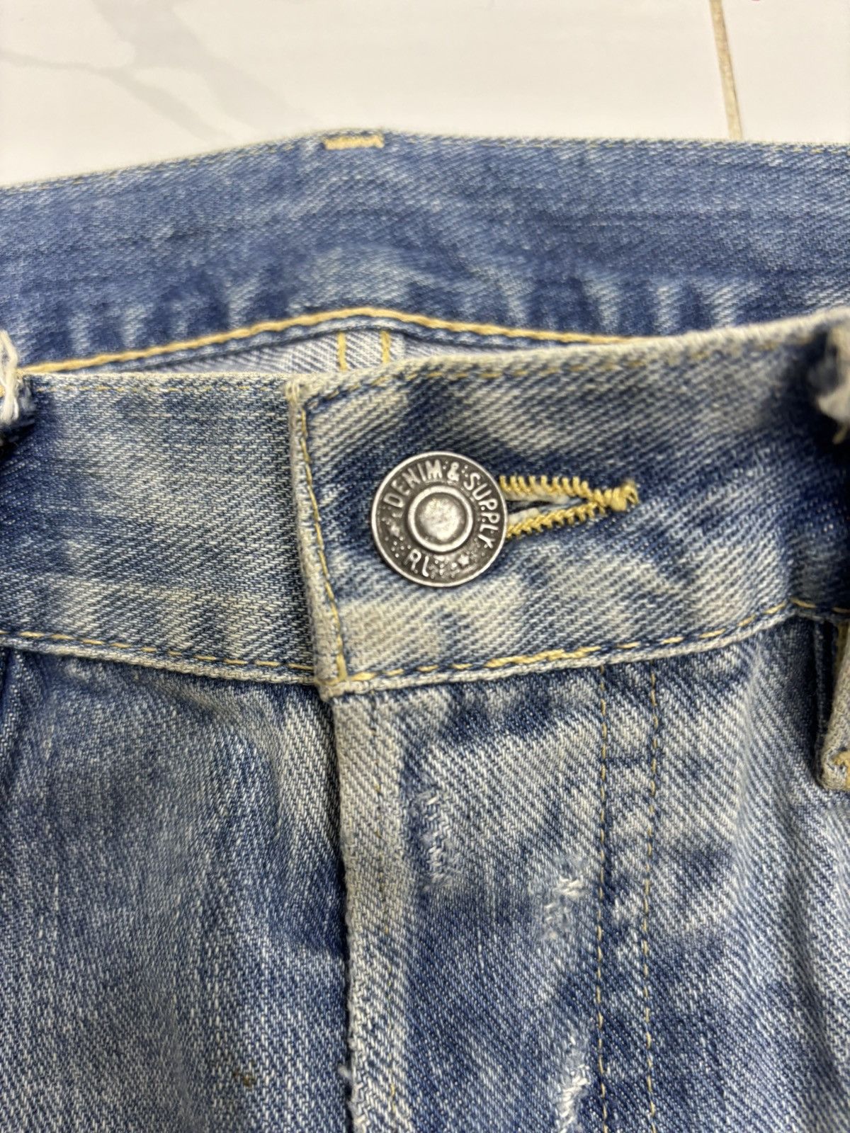 Denim & Supply Ralph Lauren 🔥DENIM SUPPLY RALPH LAUREN RIPPED DISTRESSED DENIM JEANS Size US 32 / EU 48 - 11 Thumbnail