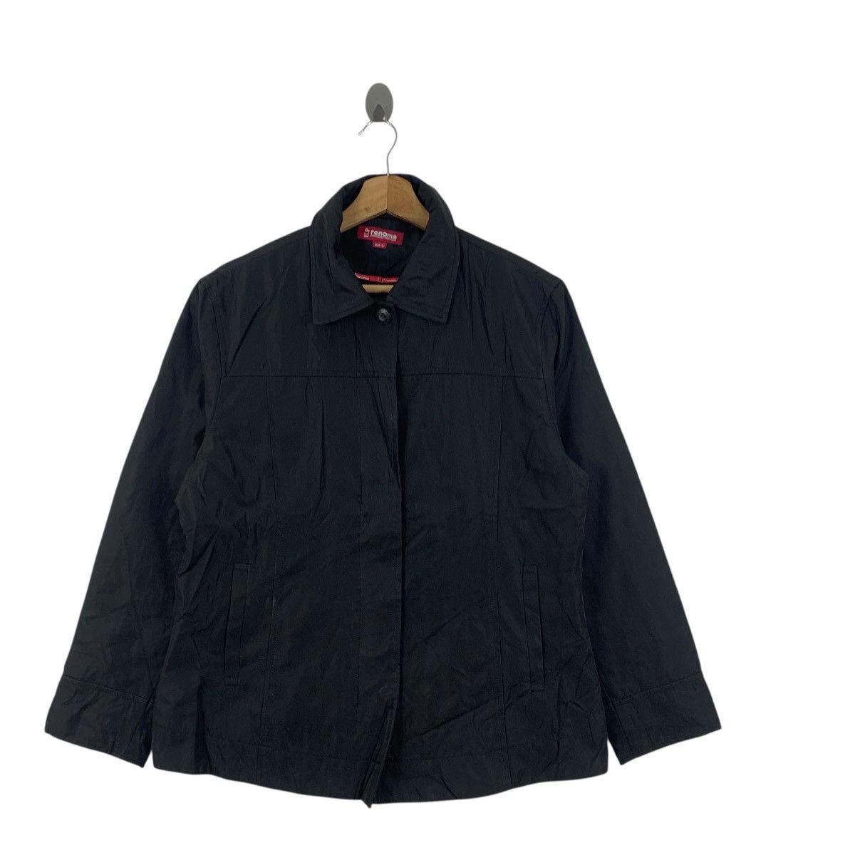 Vintage Vintage UP RENOMA PARIS Uniforme Prestige Black Jacket Parka Size L / US 10 / IT 46 - 4 Thumbnail