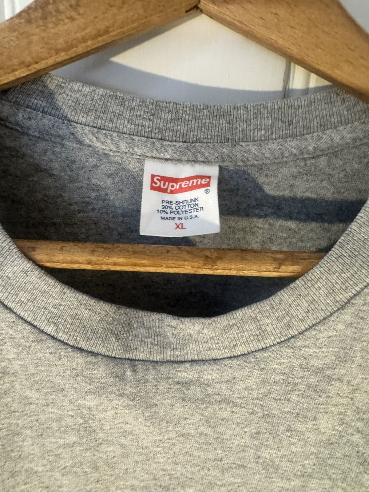 Supreme Supreme motion Tshirt Grey XL Size US XL / EU 56 / 4 - 3 Thumbnail