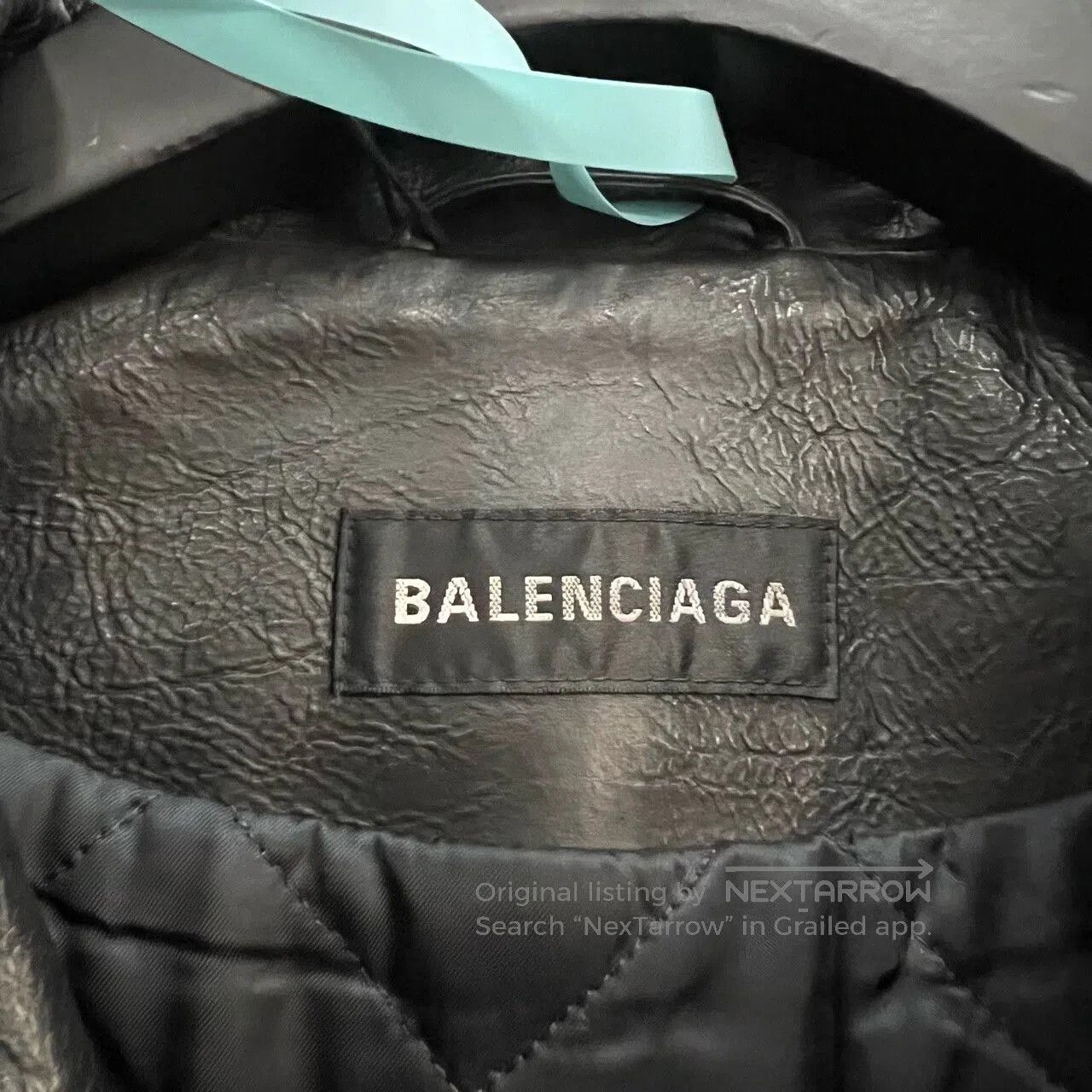 Balenciaga Balenciaga Graffiti Leather Jacket. Size US L / EU 52-54 / 3 - 3 Thumbnail