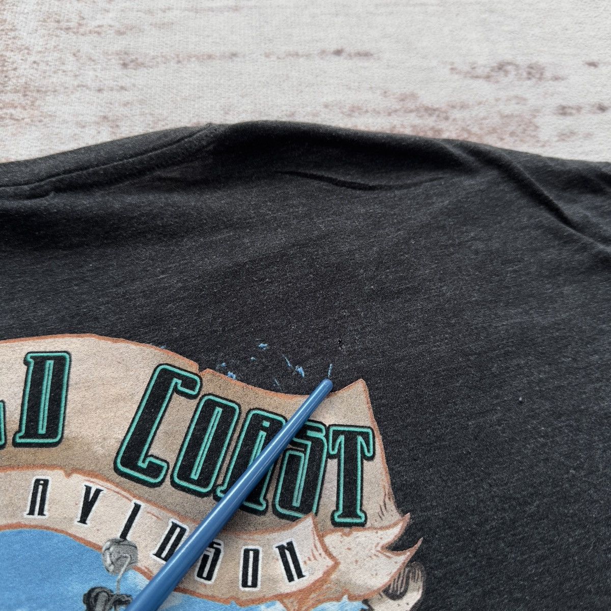 Harley Davidson VINTAGE HARLEY-DAVIDSON MERMAID BEACH GRAPHIC TEE BIG LOGO Size US XXL / EU 58 / 5 - 8 Thumbnail