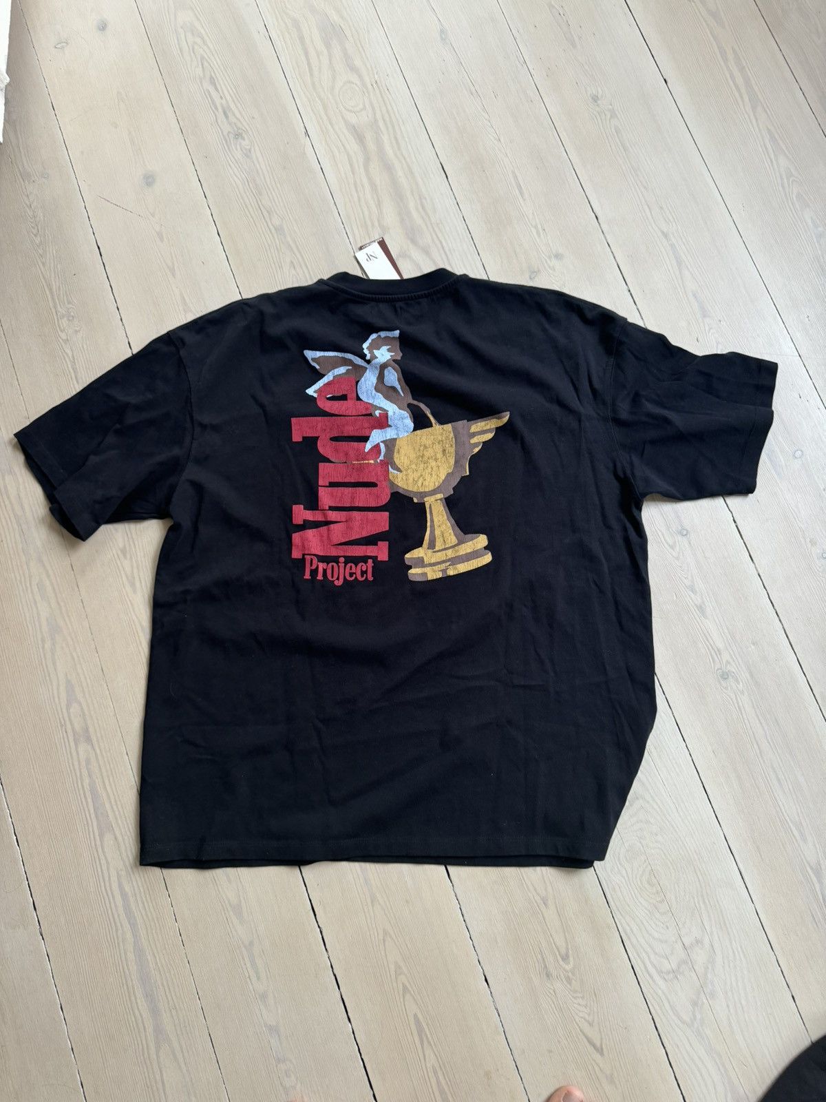 Nude NUDE CUP TEE BLACK Size US XL / EU 56 / 4 - 2 Thumbnail