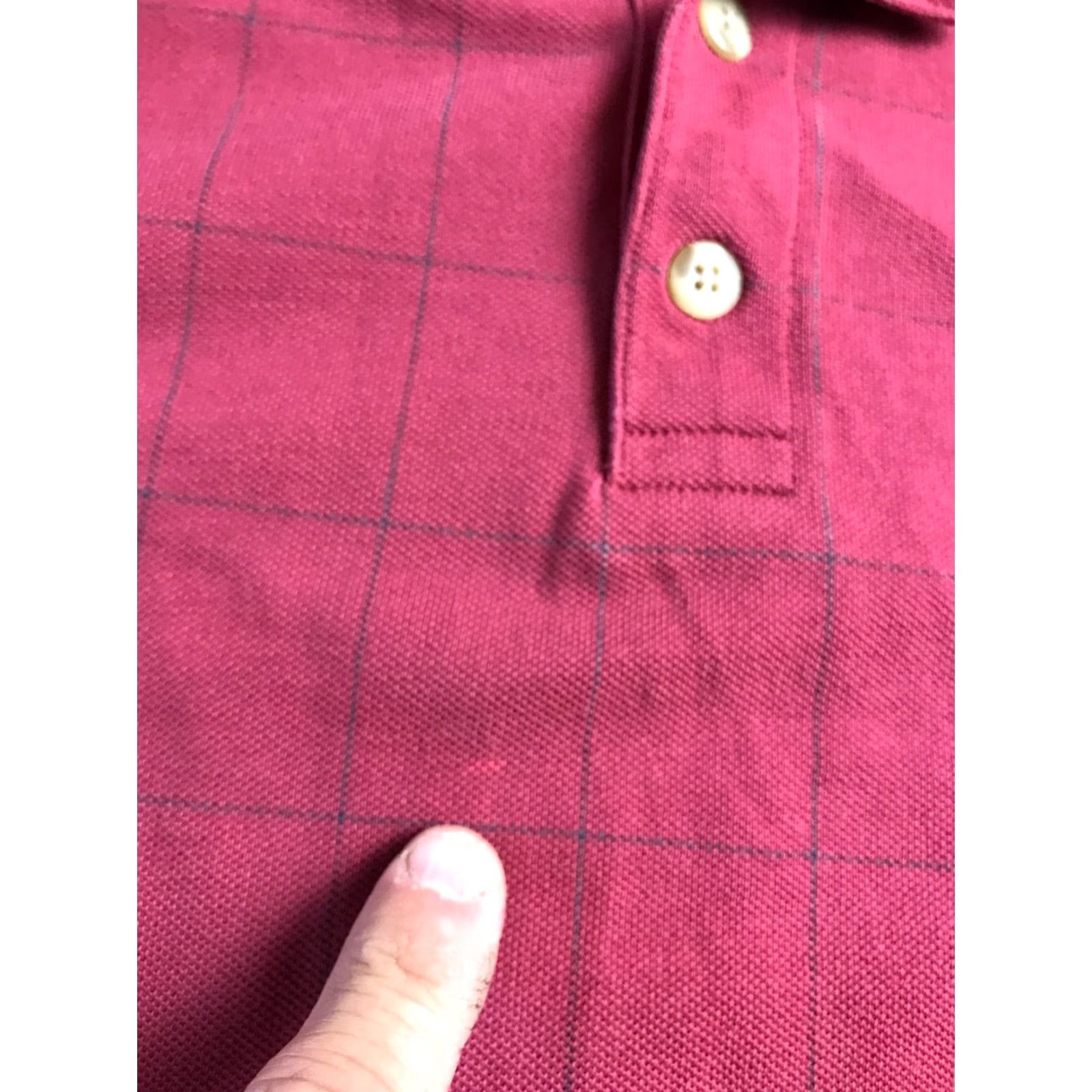 Eddie Bauer Eddie Bauer Shirt Men’s Large Burgundy Polo Short Sleeve Size US L / EU 52-54 / 3 - 5 Thumbnail