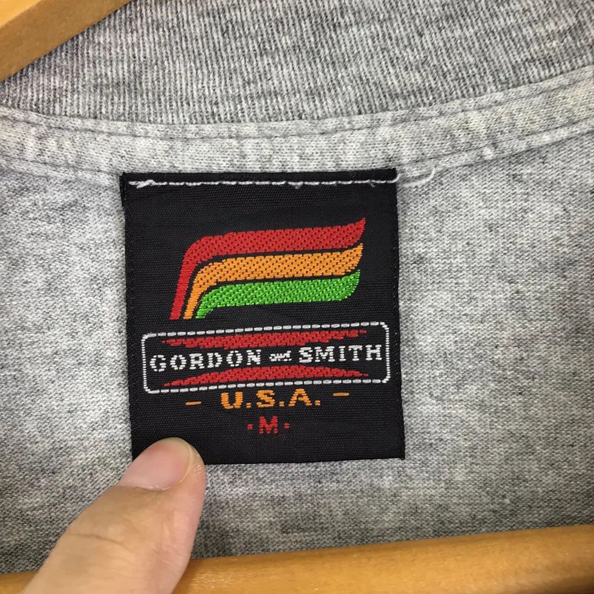 Vintage Vtg 90’ GORDON & SMITH Surf G&S Made In USA Tee Shirt Size US M / EU 48-50 / 2 - 6 Thumbnail
