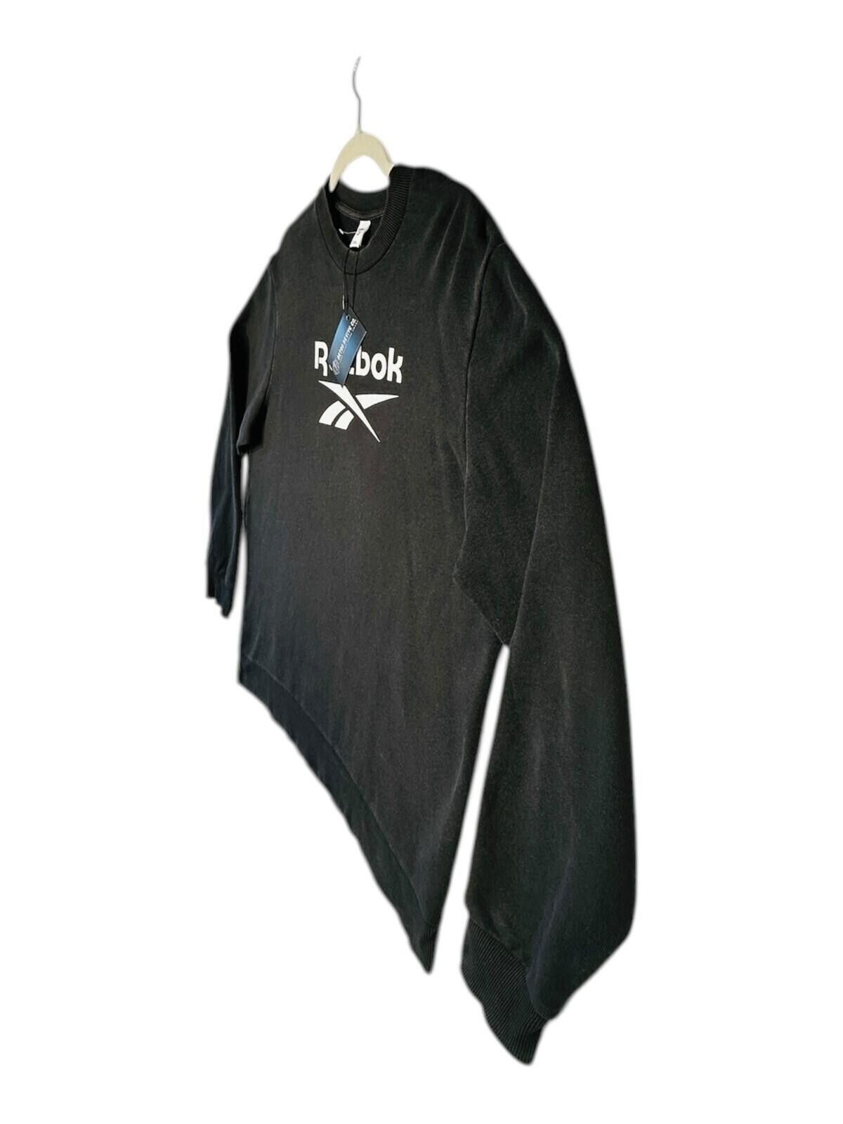 Reebok Reebok Jumper Men's UK Size XL Black Graphic Print Size US XL / EU 56 / 4 - 4 Thumbnail