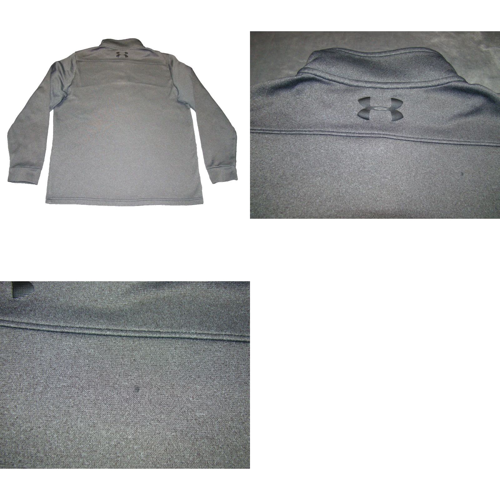 Under Armour Under Armour Jacket Mens Small Gray ColdGear 1/4 Zip Pullover Shirt Size US S / EU 44-46 / 1 - 8 Thumbnail