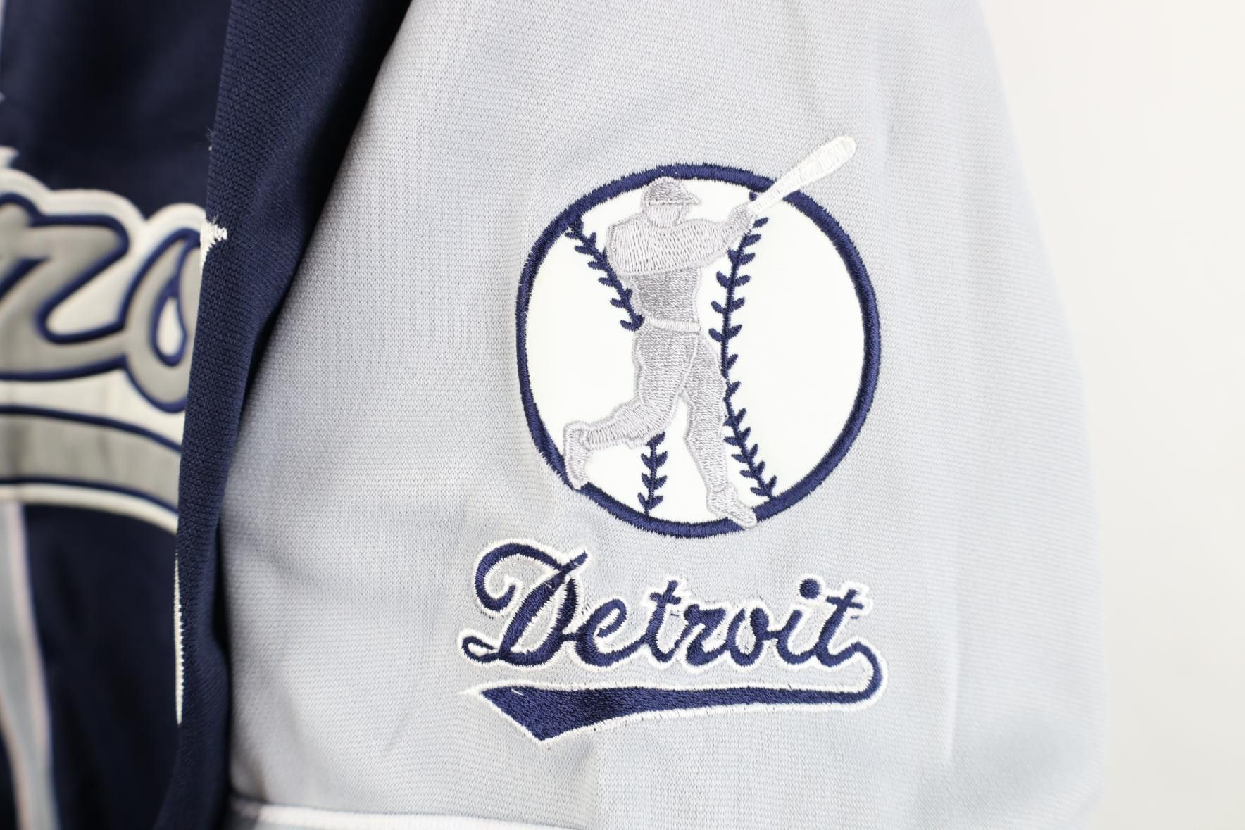 Vintage Deadstock Vintage 90s Y2K Tigers Baseball Jersey Navy Size US M / EU 48-50 / 2 - 5 Thumbnail