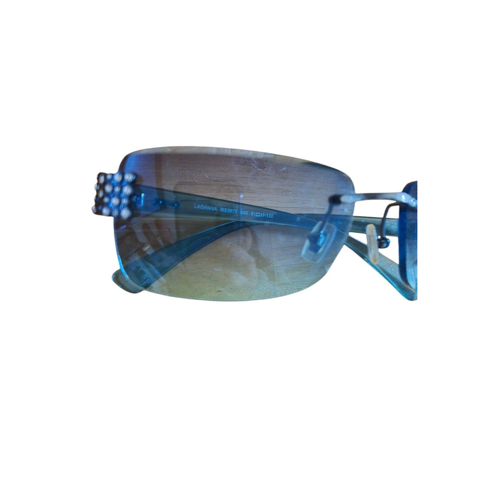 Fossil Fossil Ladanna Vintage Sunglasses Rhinestone Rimless Womens Size ONE SIZE - 5 Thumbnail