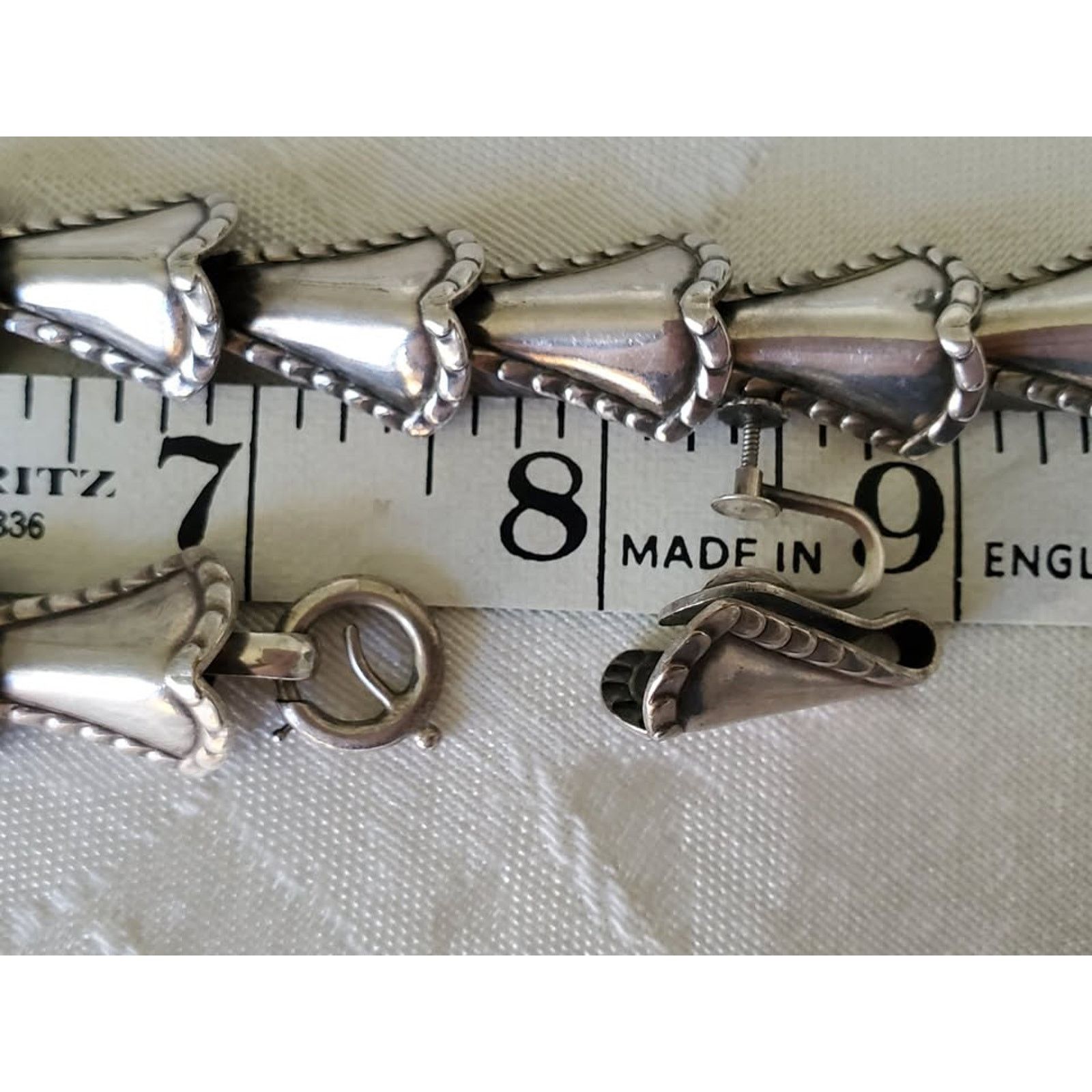 Other Vintage Napier Sterling Silver Modernist Jewelry Set Size ONE SIZE - 4 Thumbnail