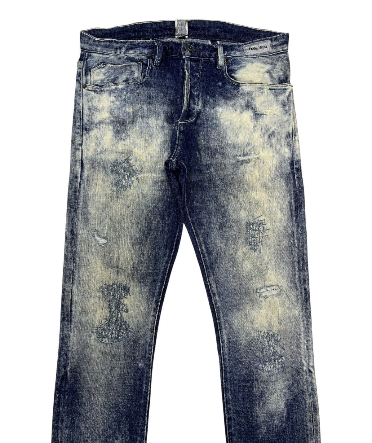 Le Grande Bleu (L.G.B.) ACID WASH LGB NUMBER NINE STYLE TERRA NULL DISTRESSED DENIM Size US 31 - 7 Thumbnail