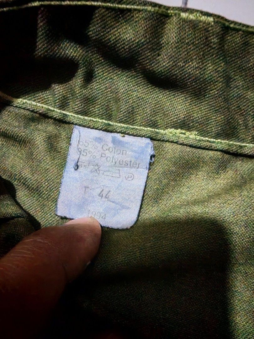Vintage Vintage 90s army cargo pants military style Size US 33 - 9 Thumbnail