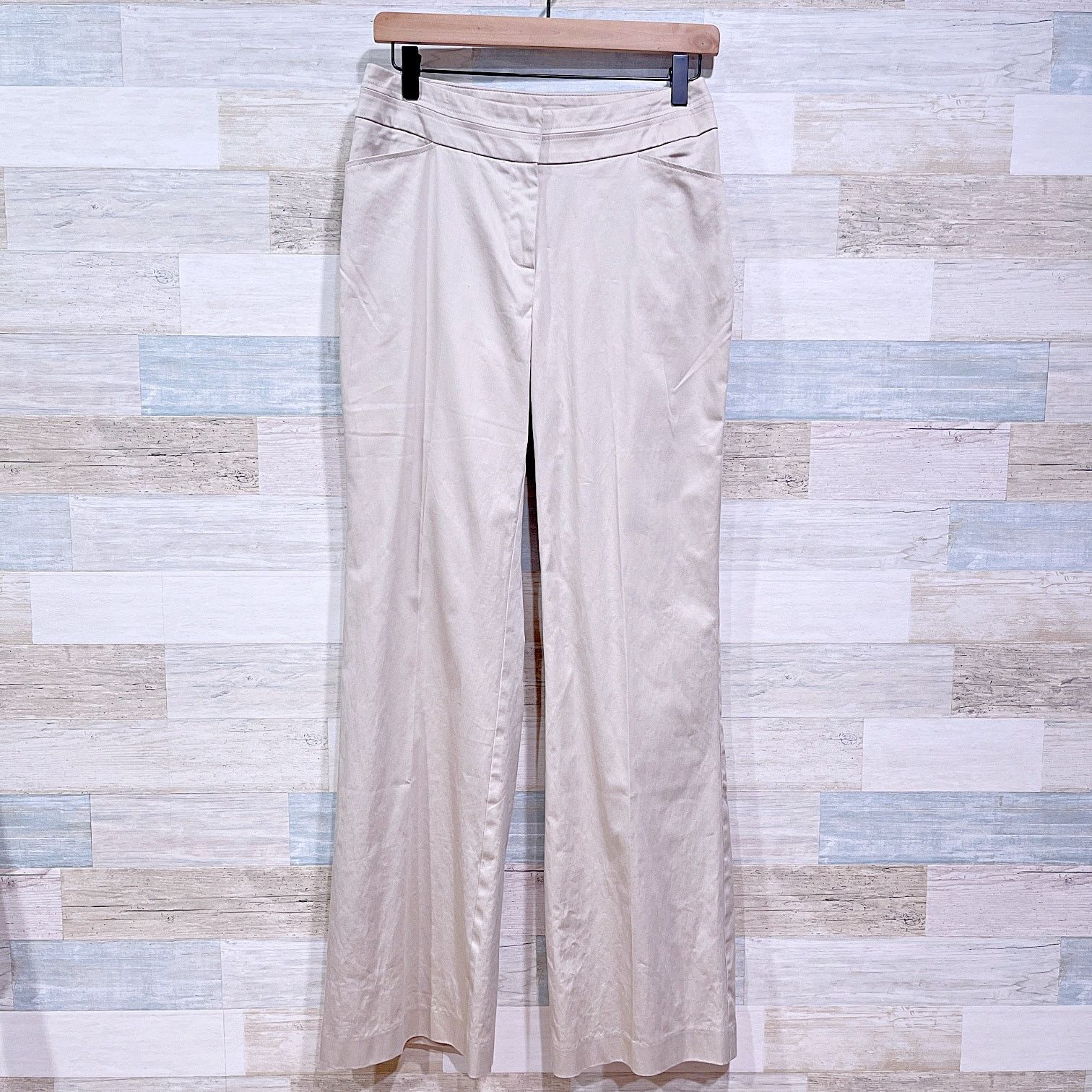 Other Soft Surroundings Vintage Chino Pants Beige Straight Leg 4 Size 27" / US 4 / IT 40 - 1 Thumbnail