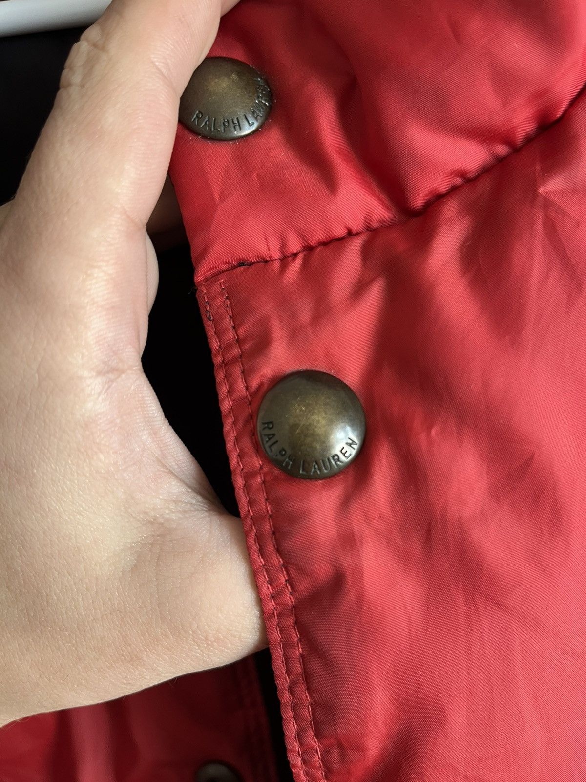 Polo Ralph Lauren × Vintage POLO RALPH LAUREN VEST BLACK x RED Size US M / EU 48-50 / 2 - 5 Thumbnail