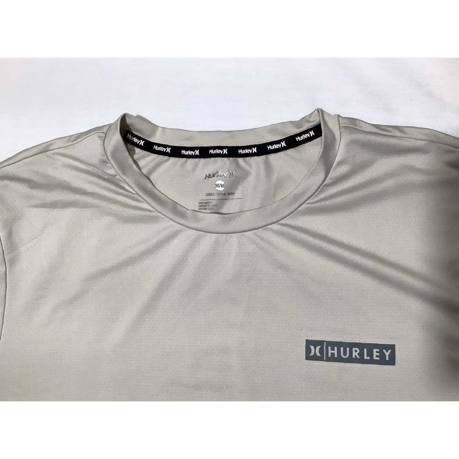 Hurley Hurley Shirt Mens Medium Gray Performance Stretch Athletic Short Sleeve Crewneck Shirt Size US M / EU 48-50 / 2 - 2 Thumbnail