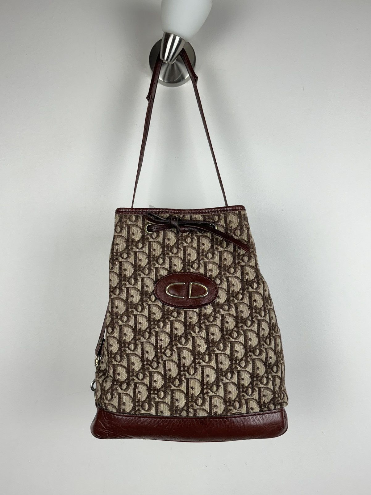 Christian Dior Monsieur Leather shoulder bag Christian Dior 90s original luxury Size ONE SIZE - 3 Thumbnail
