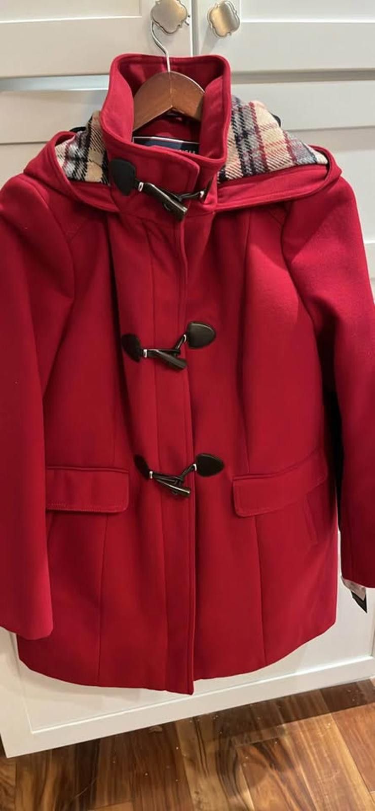 Tommy Hilfiger red Tommy Hildiger coat size XL new no tags Size L / US 10 / IT 46 - 1 Thumbnail