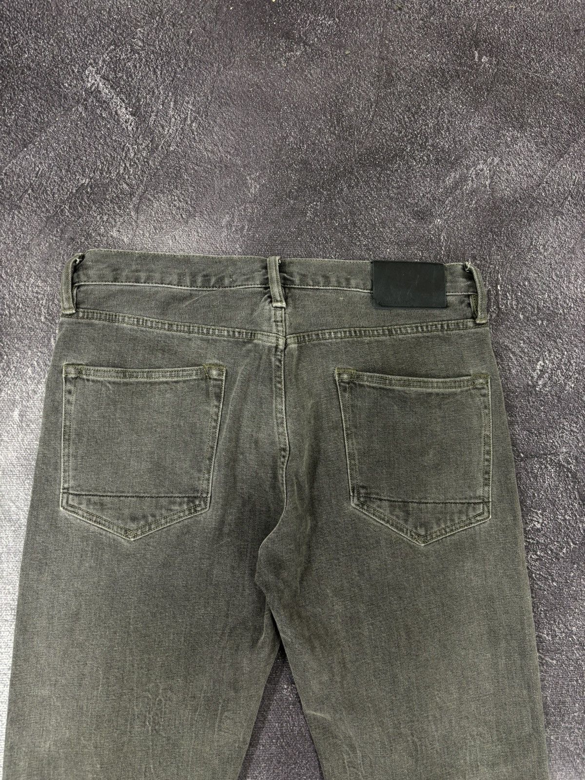 Allsaints Allsaints Reed Gray Luxury Straight Denim Jeans Size US 32 / EU 48 - 11 Thumbnail