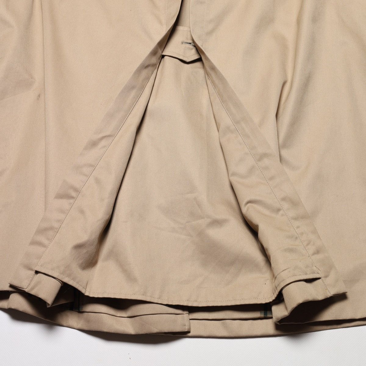 DAKS Daks London Double Breasted Trench Coat Beige Size M / US 6-8 / IT 42-44 - 16 Thumbnail