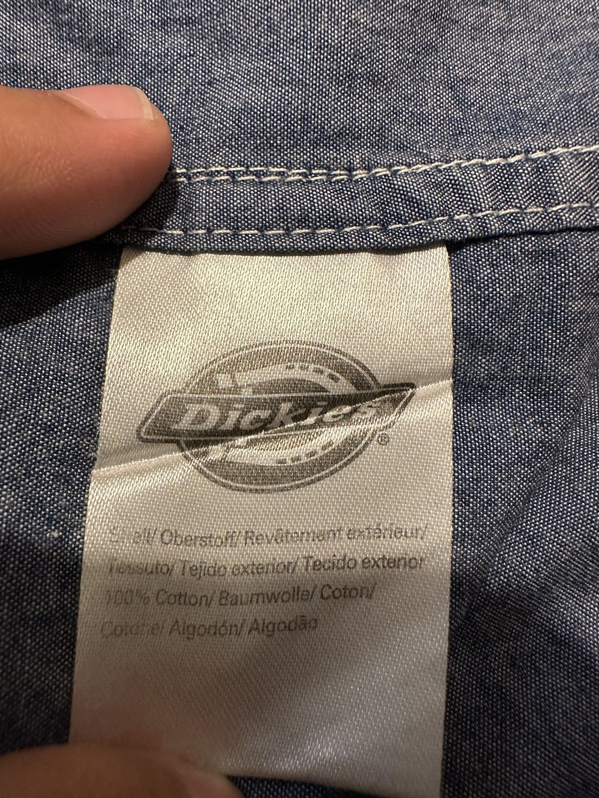 Stussy Stussy x Dickies Denim Shirt Size US S / EU 44-46 / 1 - 8 Thumbnail