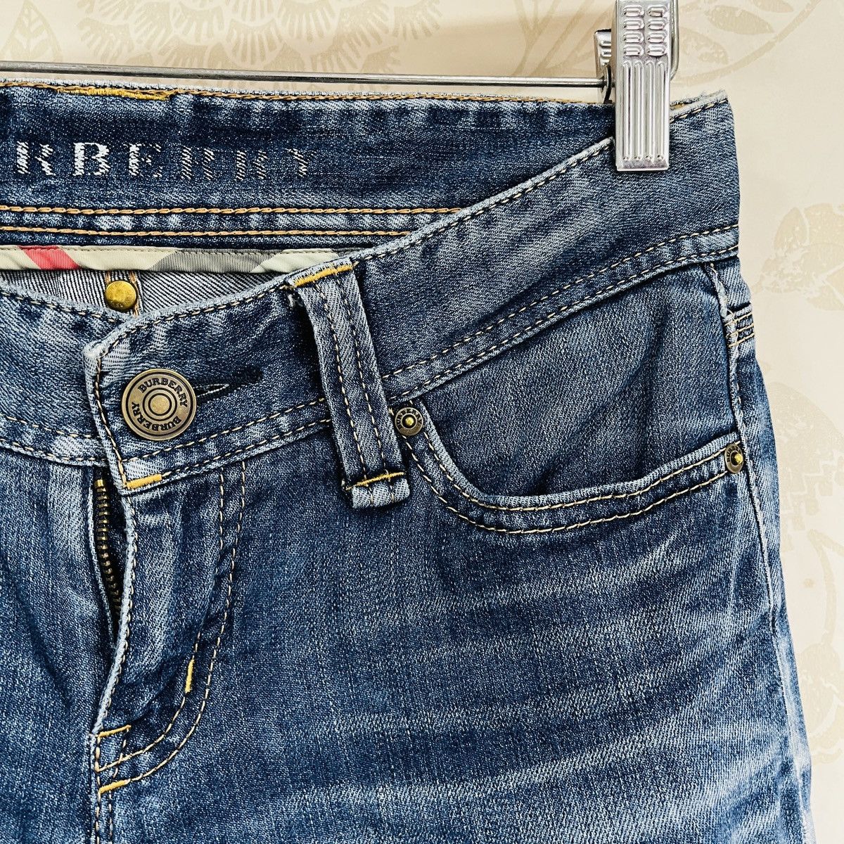 Burberry Vintage Burberry Italy Denim Jeans Size 34" / US 12 / IT 48 - 6 Thumbnail