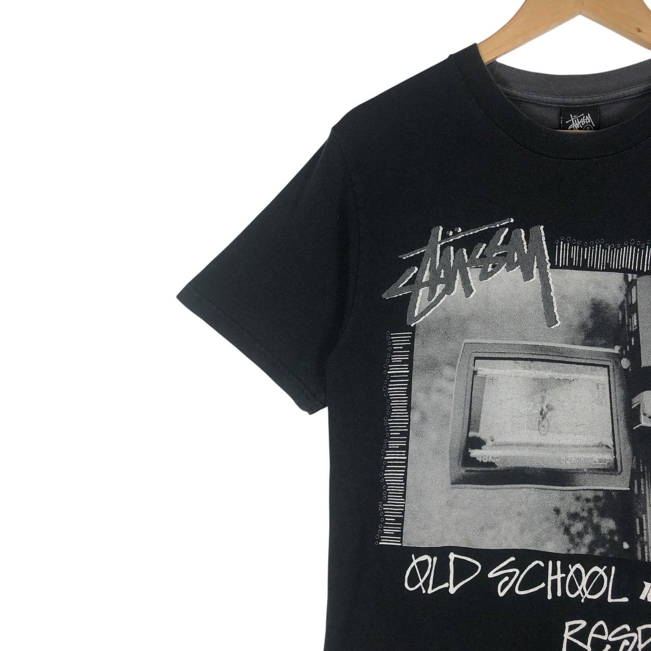 Stussy × Vintage Vintage Stussy "Old School Mash Respect" shirt Size US S / EU 44-46 / 1 - 3 Thumbnail