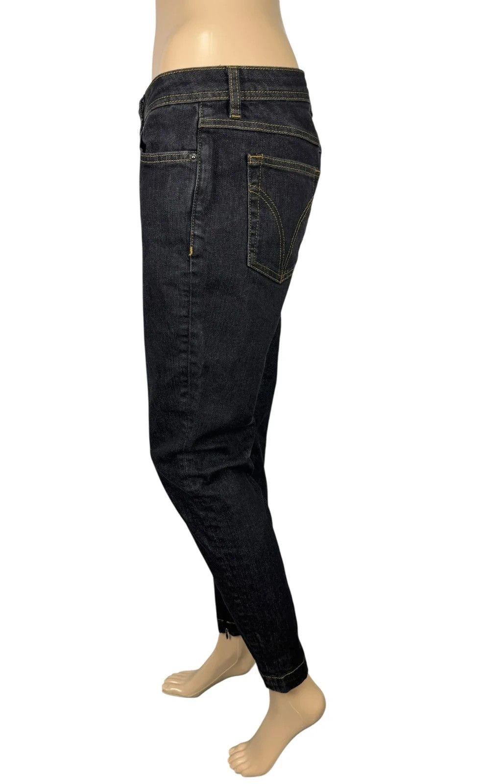 Dolce & Gabbana Dolce & Gabbana Vintage Jeans Ankle Zip Crop size 30 Size 30" / US 8 / IT 44 - 8 Thumbnail