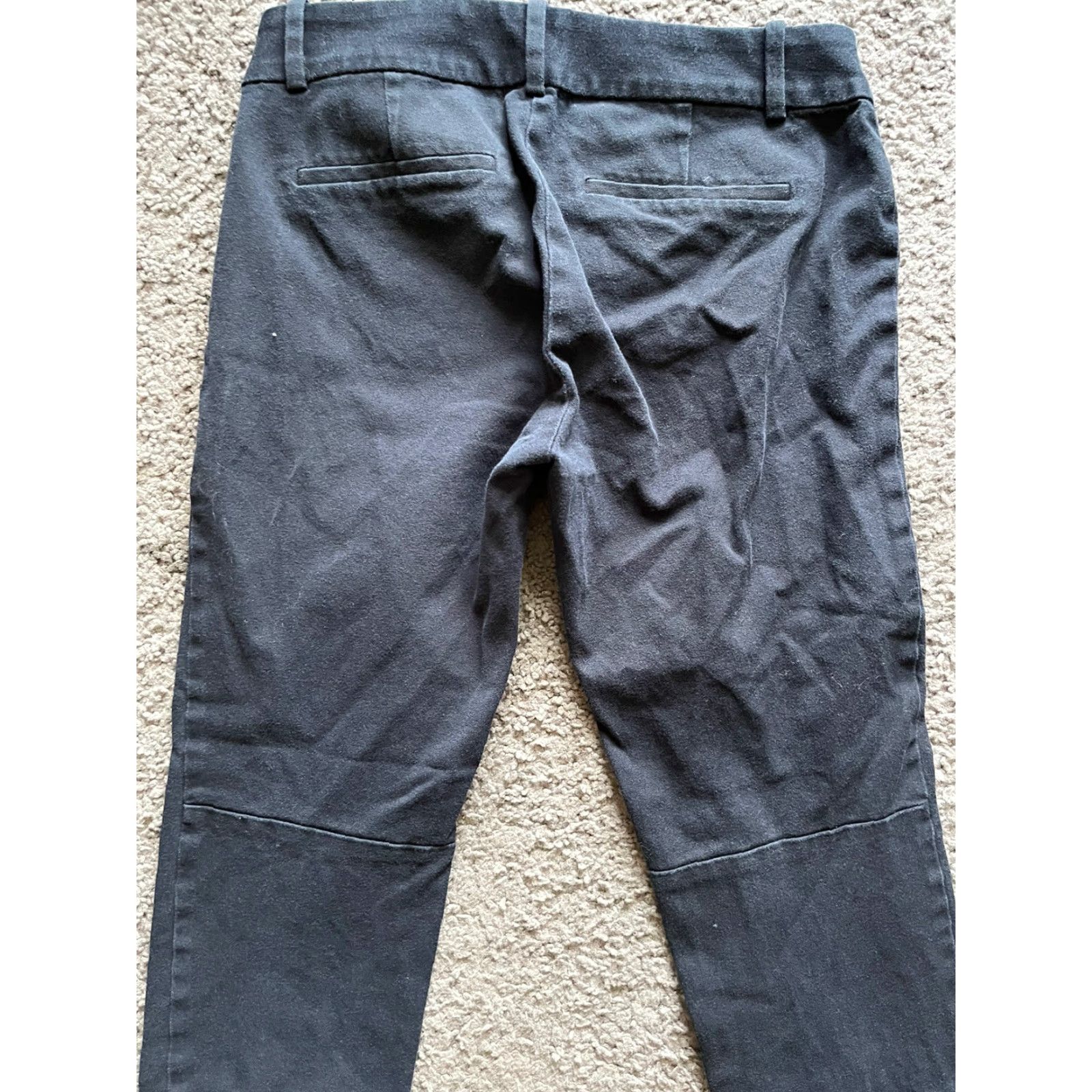 J.Crew VINTAGE J.CREW City Fit Pants Women's - 4 Black Skinny Bottoms, Regular, 3/4 Style 28637, Ladies, 6? Size 28" / US 6 / IT 42 - 4 Thumbnail
