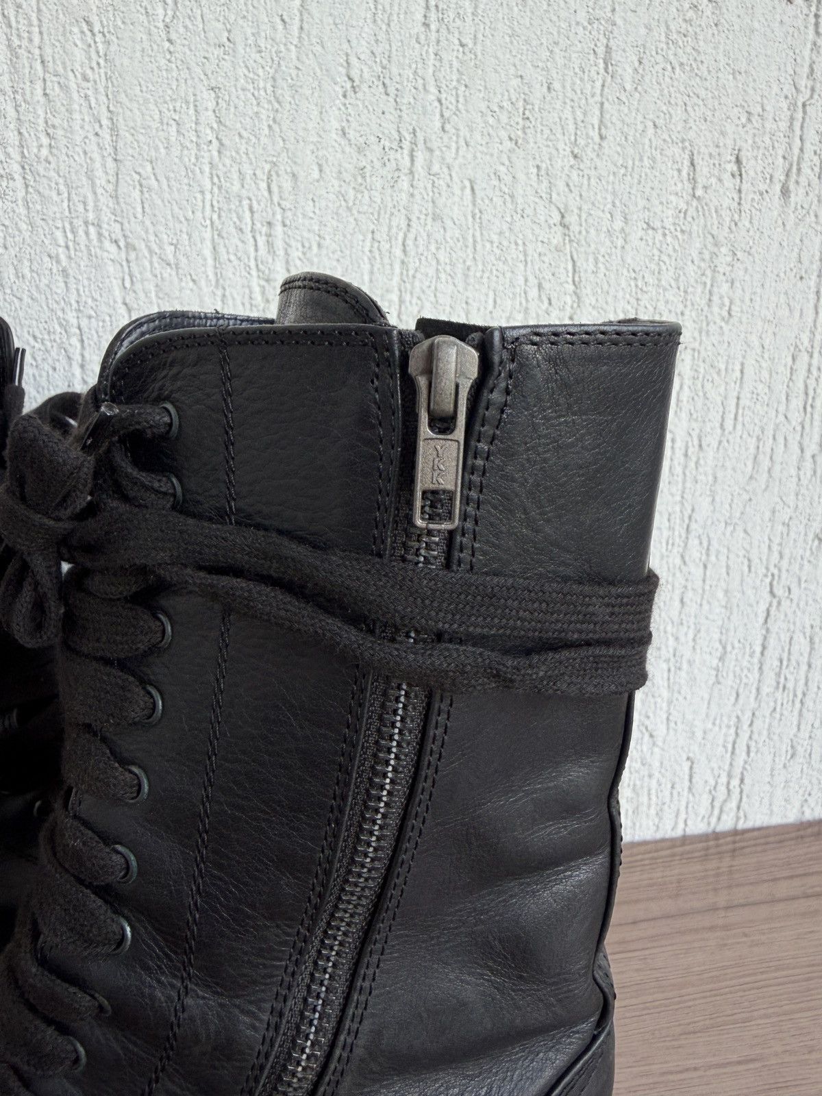 Ann Demeulemeester 🔥rare runaway combat boots Size US 11 / EU 44 - 15 Thumbnail