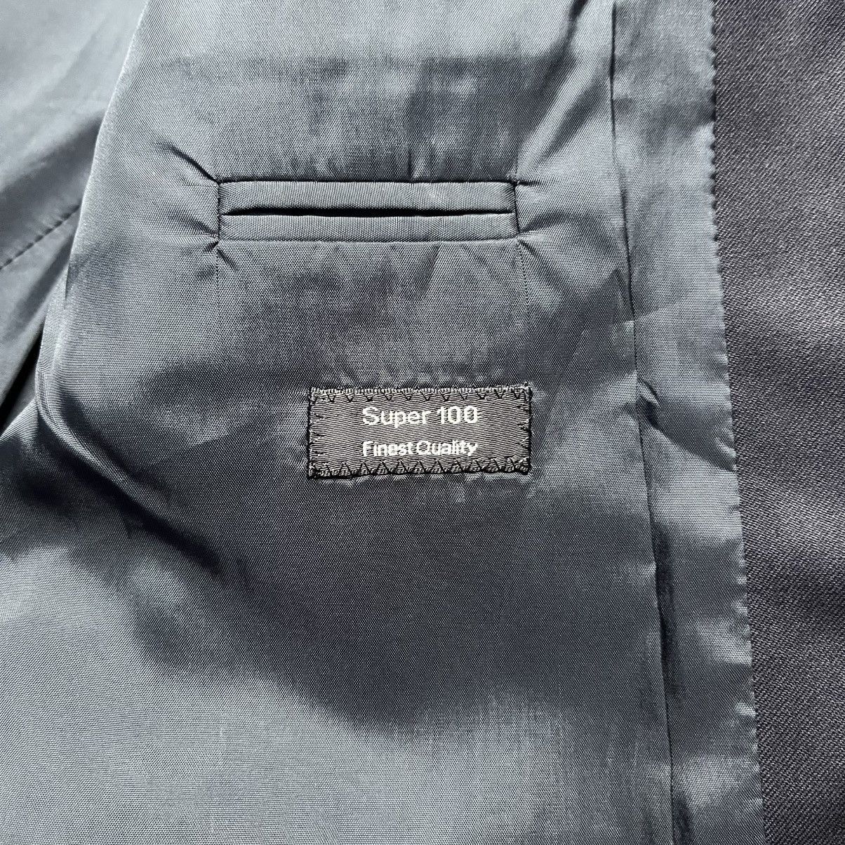 Hugo Boss Hugo Boss Da Vinci Lucca Black Wool Blazer Jacket Luxury Size 42L - 5 Thumbnail