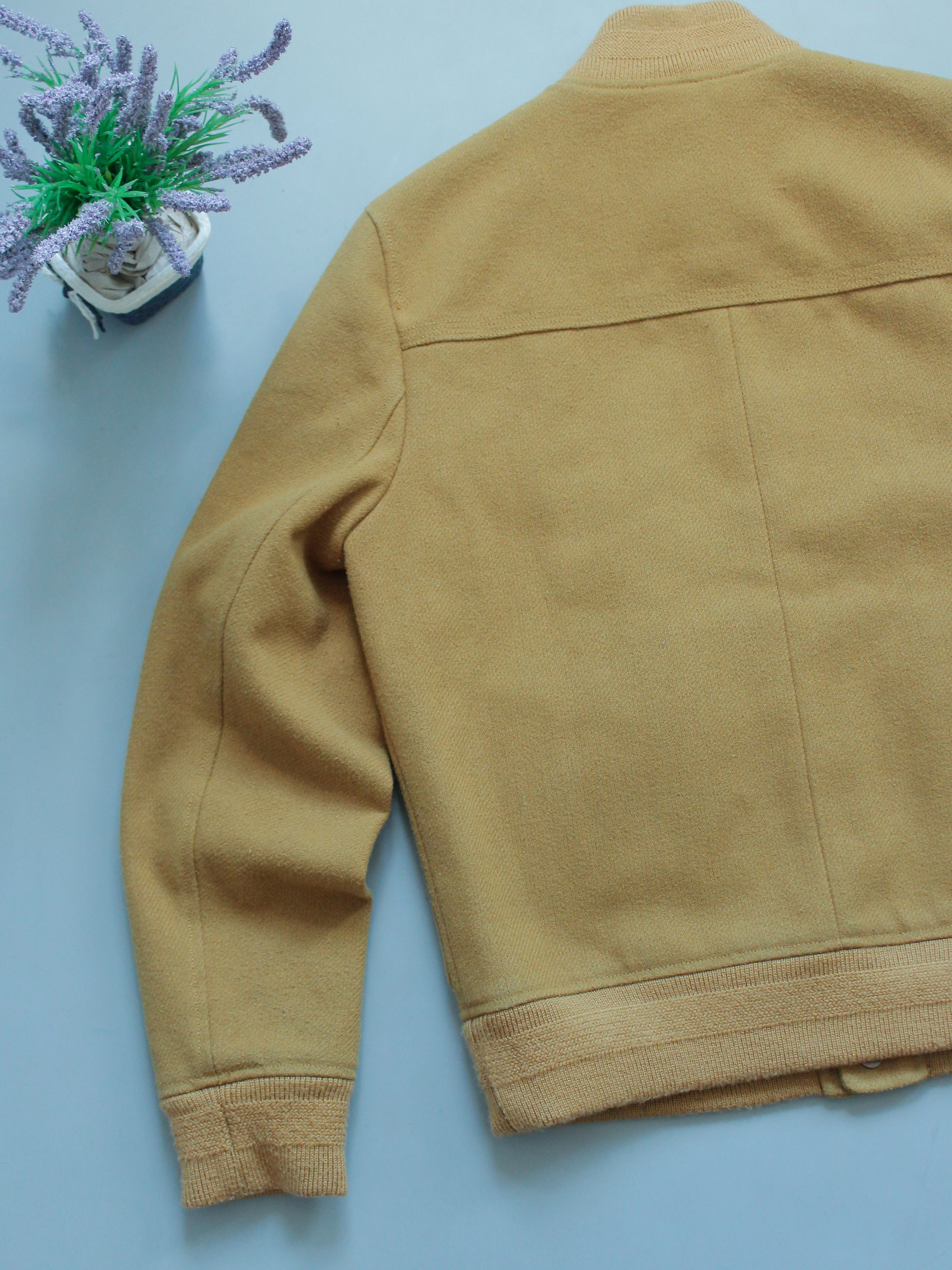 Timberland Moxie Wool Mountain Bomber Jacket Old Money Light Brown M-L Size US M / EU 48-50 / 2 - 5 Thumbnail
