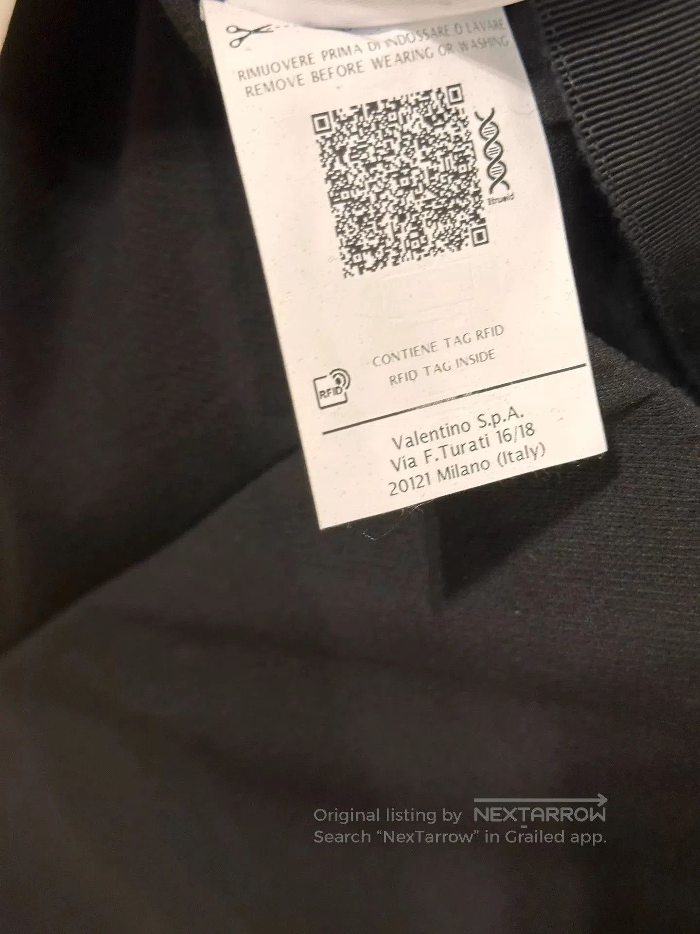 Valentino Valentino Women's Wavy Hem Skirt. Size 37" - 5 Thumbnail