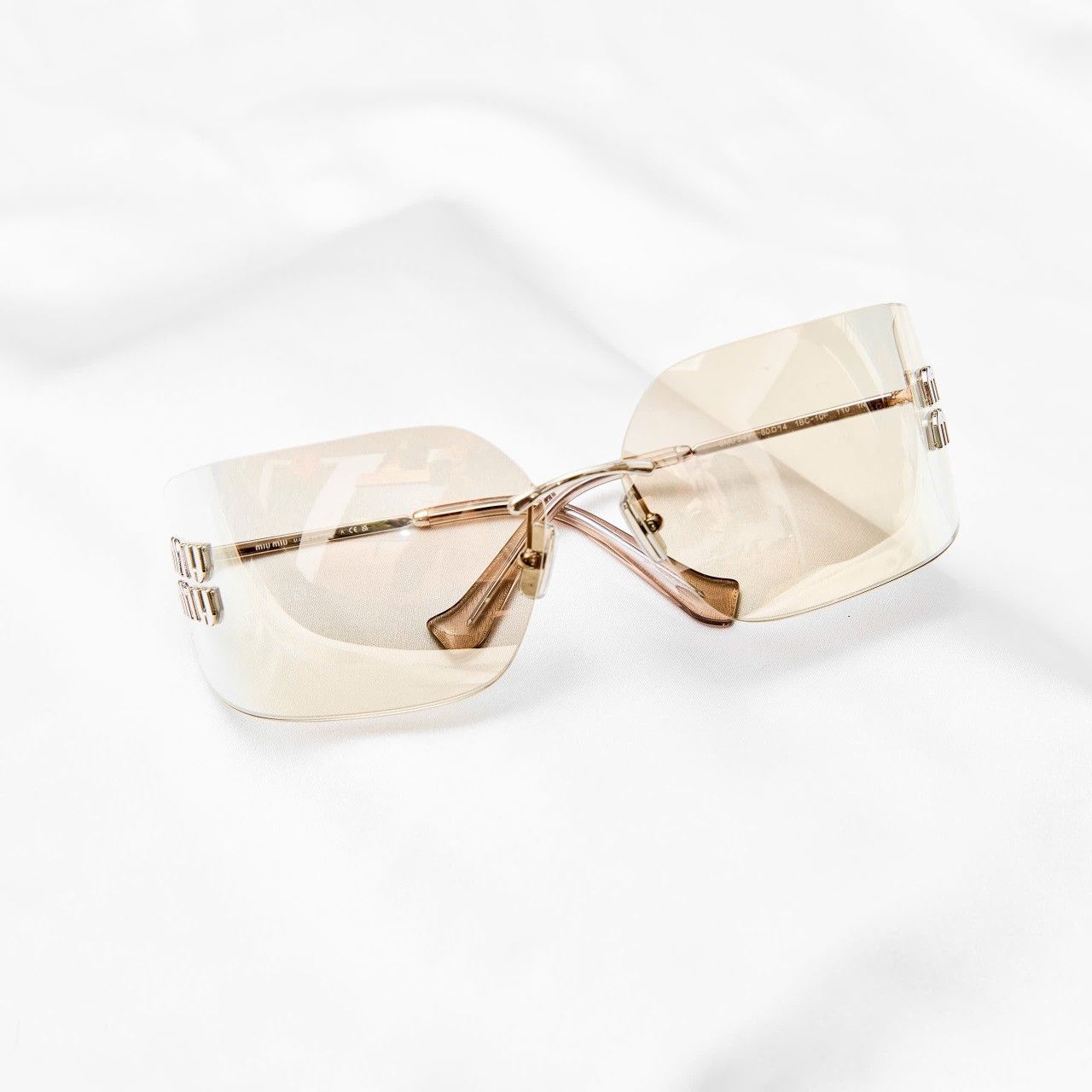 Miu Miu MIU MIU 0MU 54YS 1BC10F SUNGLASSES Size ONE SIZE - 6 Thumbnail