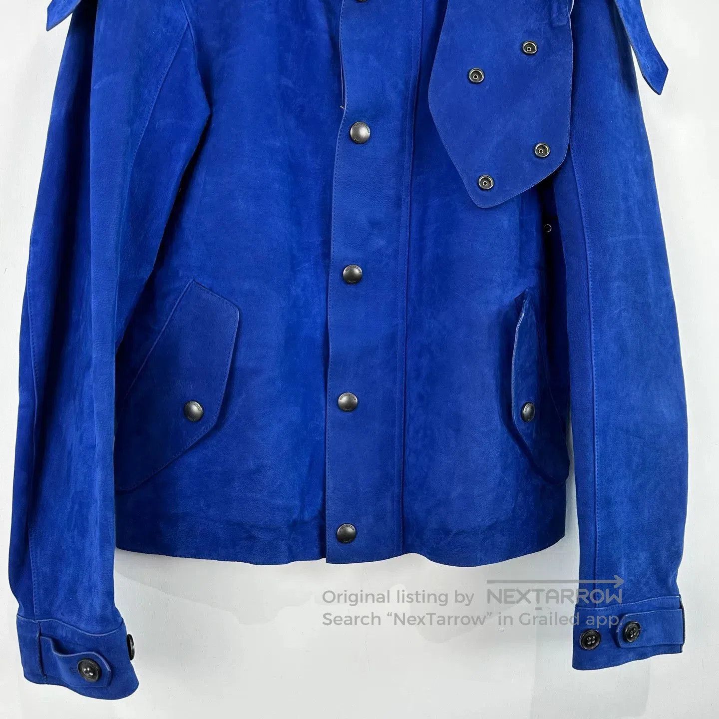 Burberry Burberry Suede Hunting Jacket XS. Size US XS / EU 42 / 0 - 4 Thumbnail