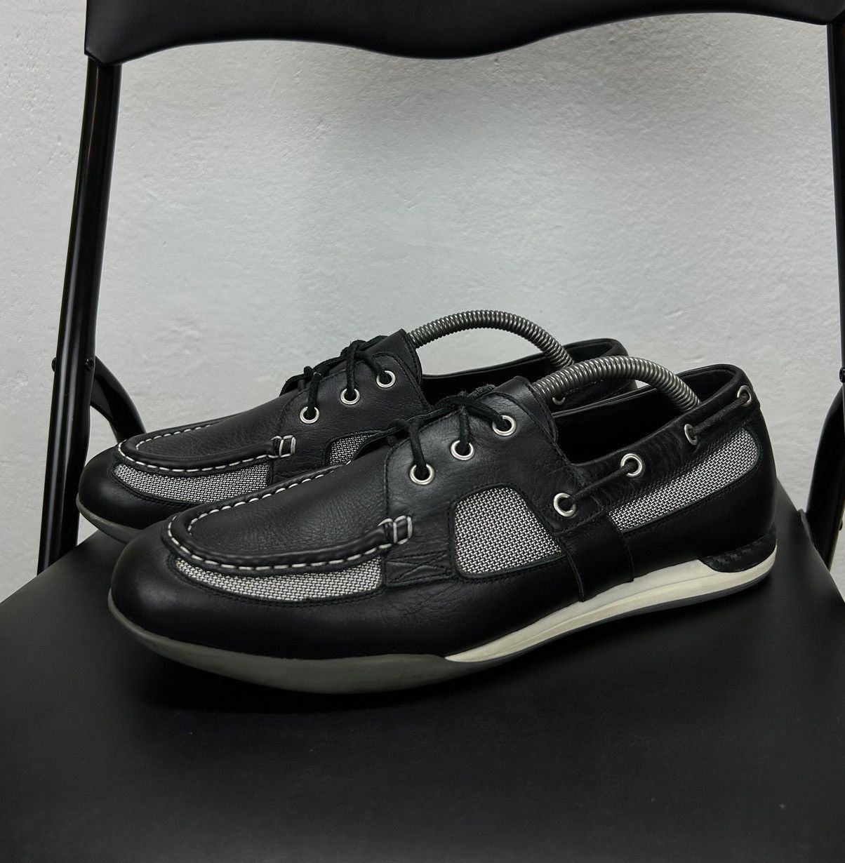 Ralph Lauren Ralph Lauren Leather Black Shoes Size 41 EUR Size US 8 / EU 41 - 1 Thumbnail