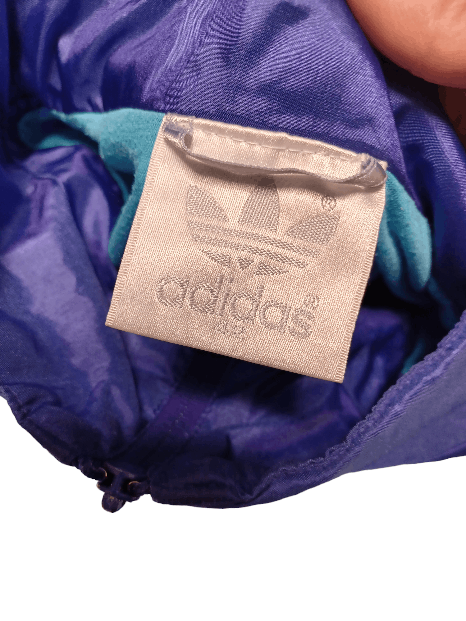 Adidas ADIDAS VINTAGE NYLON TRACKING JACKET SPORTSWEAR SOCCER Size US L / EU 52-54 / 3 - 5 Thumbnail