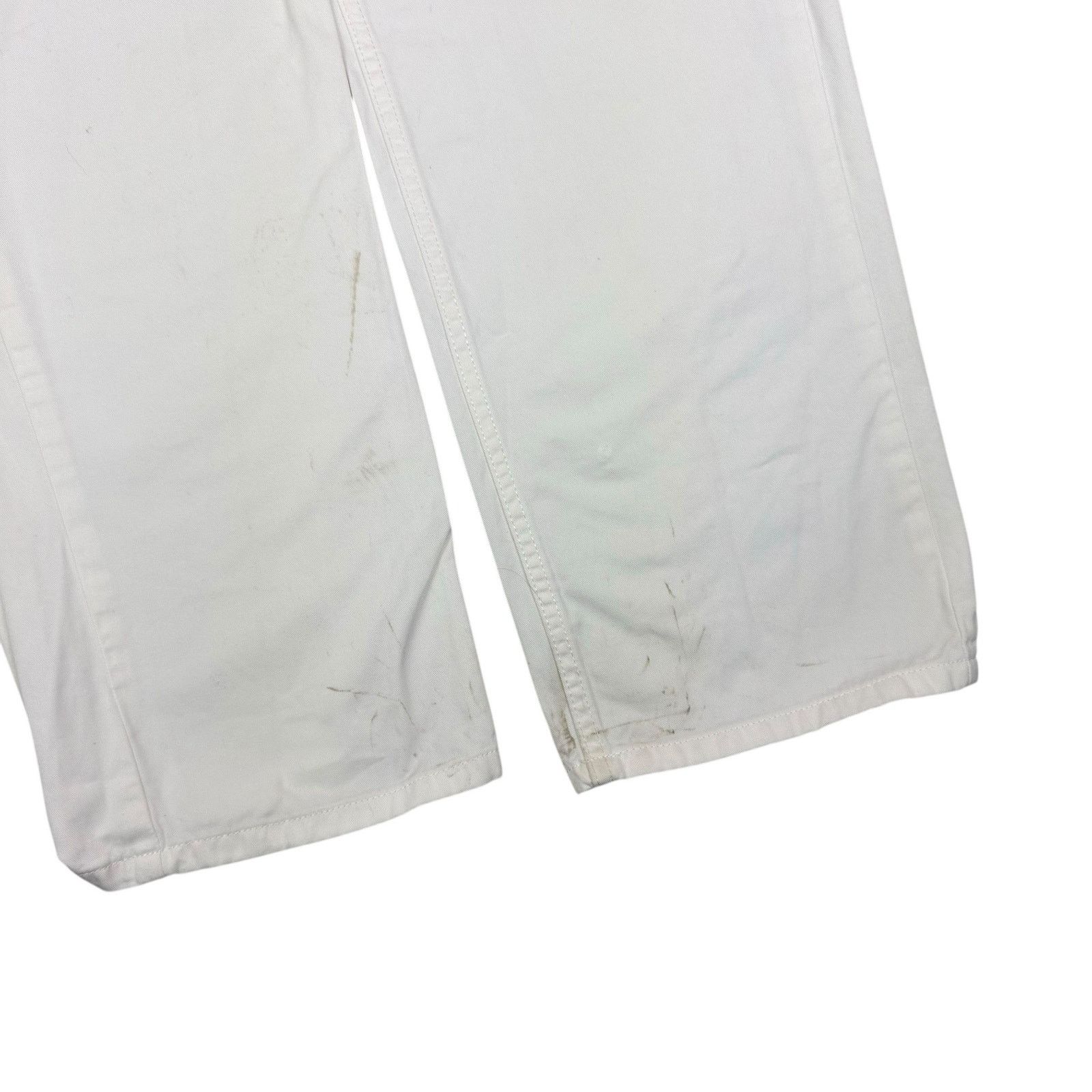 Carhartt Carhartt WIP Womens White Cotton Straight Leg Pierce Pant 28 Size 28" / US 6 / IT 42 - 7 Thumbnail