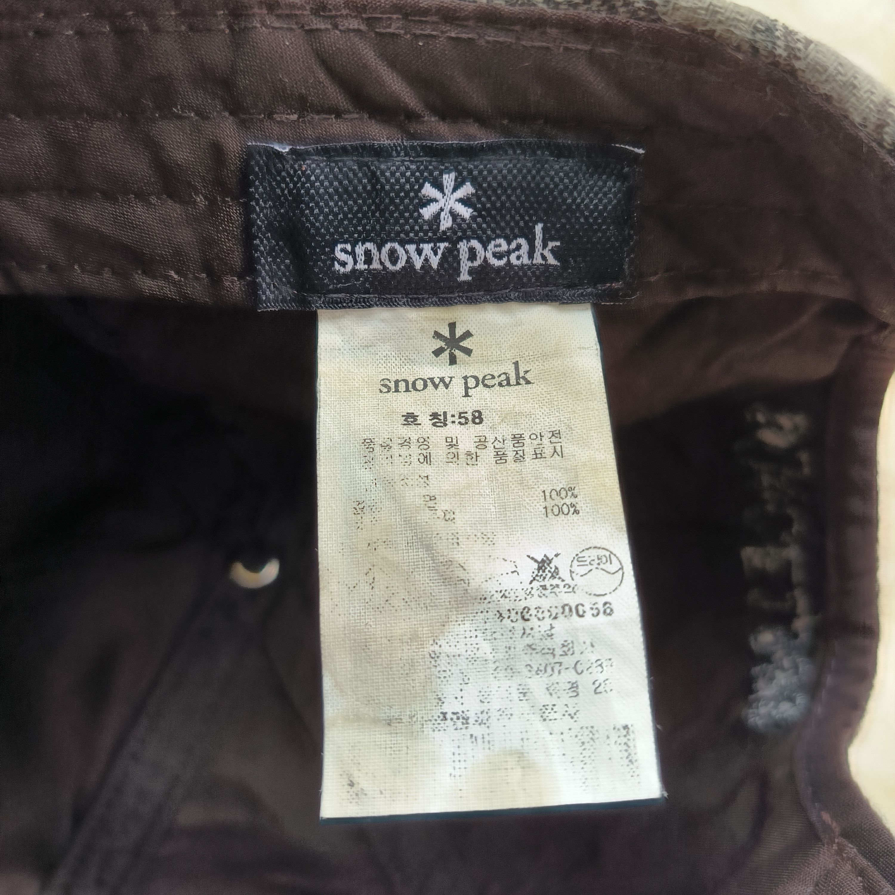 Snow Peak Snow Peak Tartan Checked Cap Size ONE SIZE - 8 Thumbnail