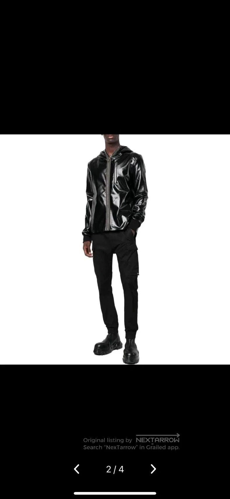 Rick Owens Rick Owens Hooded Jacket FW22. Size US M / EU 48-50 / 2 - 7 Thumbnail