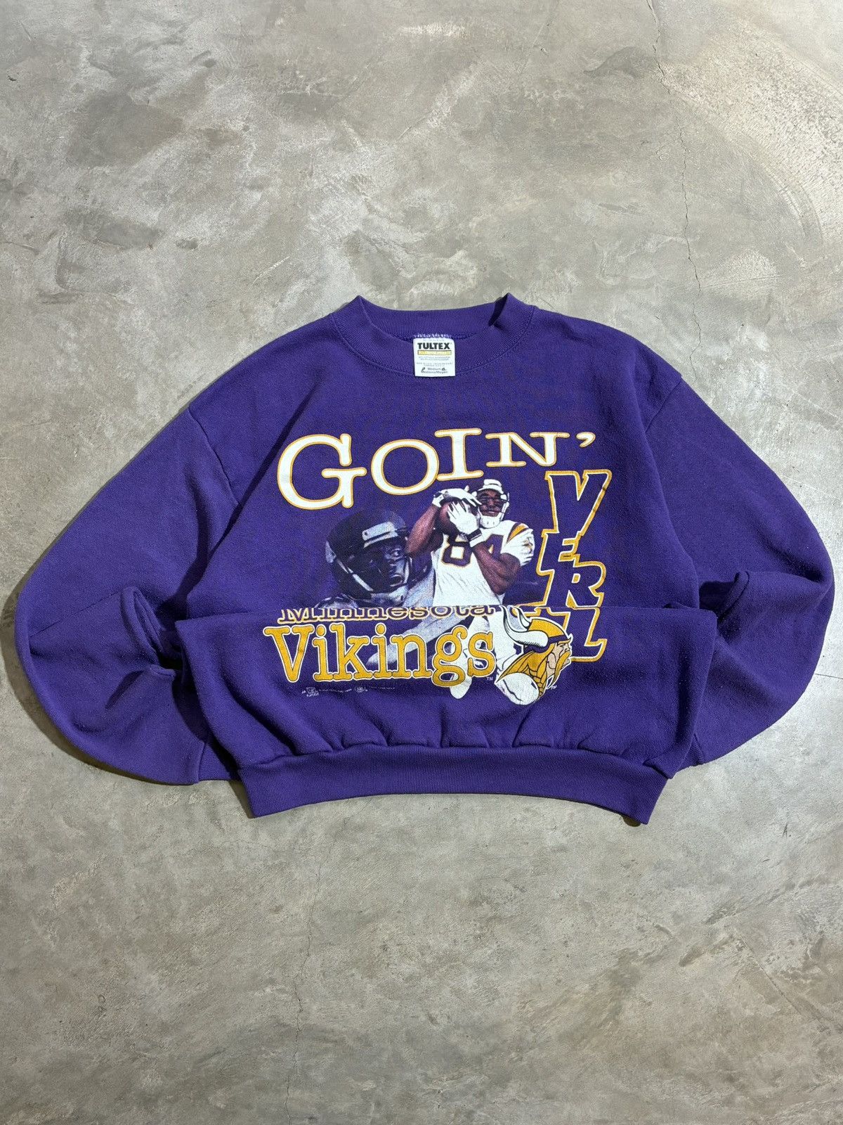 Tultex Tultex Minnesota Vikings Randy Moss Crewneck Sweatshirt 90s Size US M / EU 48-50 / 2 - 12 Thumbnail