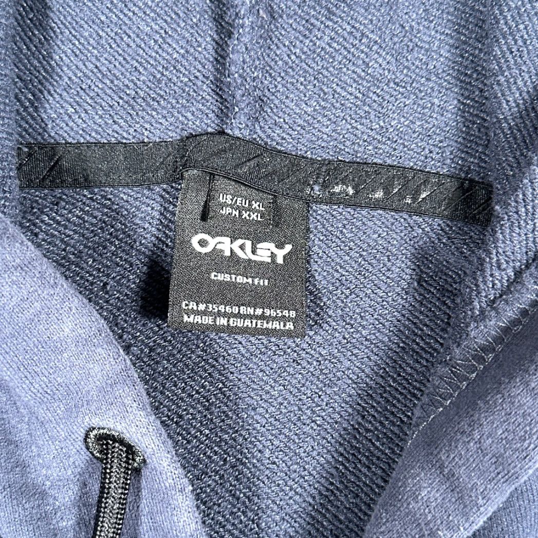 Oakley Oakley Sweater Adult XL Blue Zip Hoodie Motocross Factory Pilot Size US XL / EU 56 / 4 - 4 Thumbnail