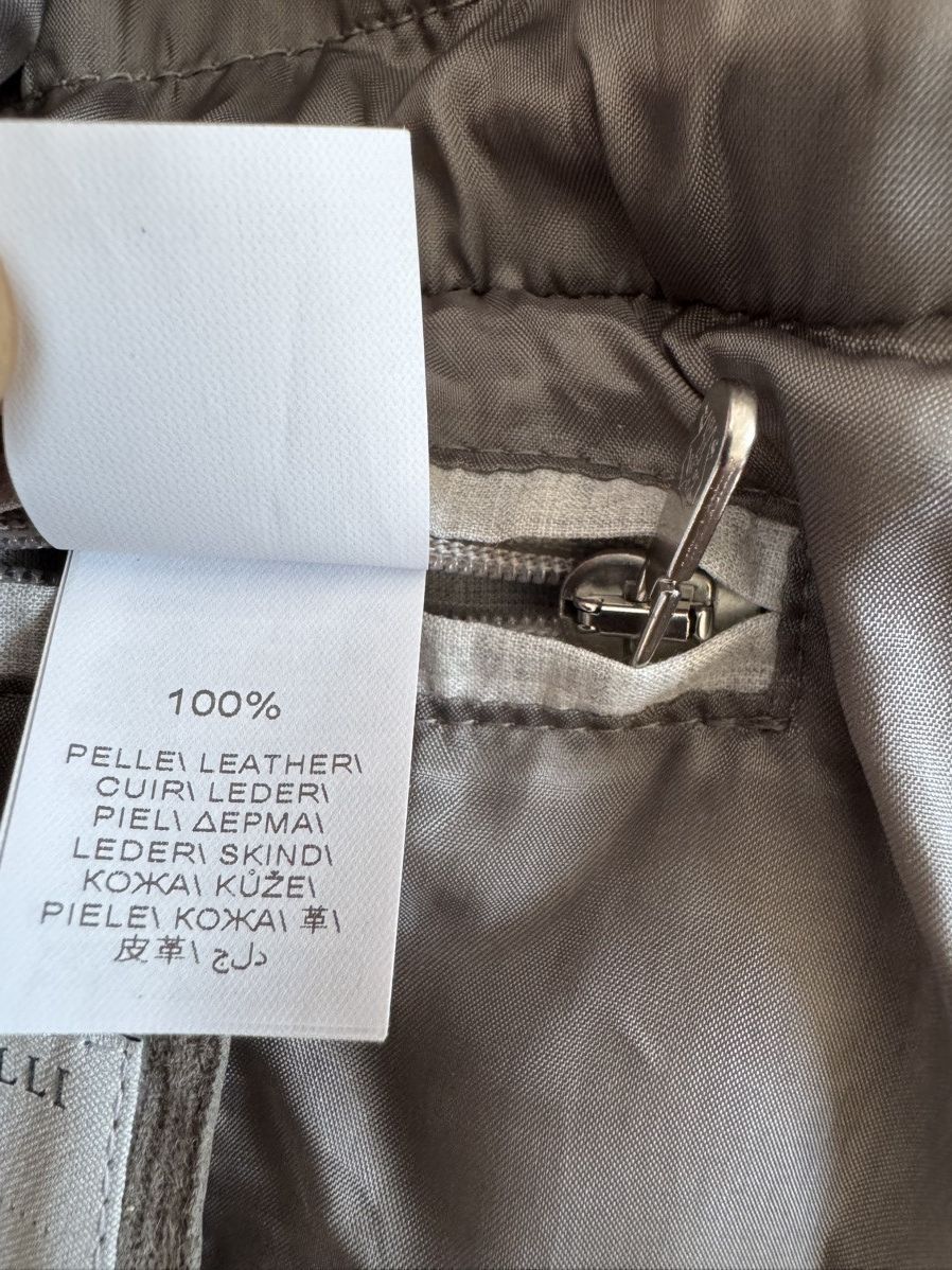 Brunello Cucinelli Corduroy effect leather jacket Size US S / EU 44-46 / 1 - 6 Thumbnail