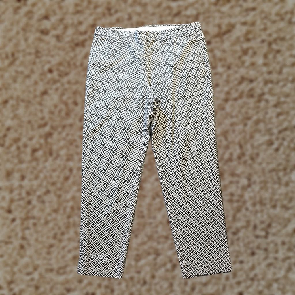 J. Jill J. Jill Pants Womens Size 14 Gray Essential Slim Ankle Stretch Career Capsule Tapered Leg Flat Front Ponte Style City Preppy Mensy? Size 36" / US 14 / IT 50 - 1 Thumbnail