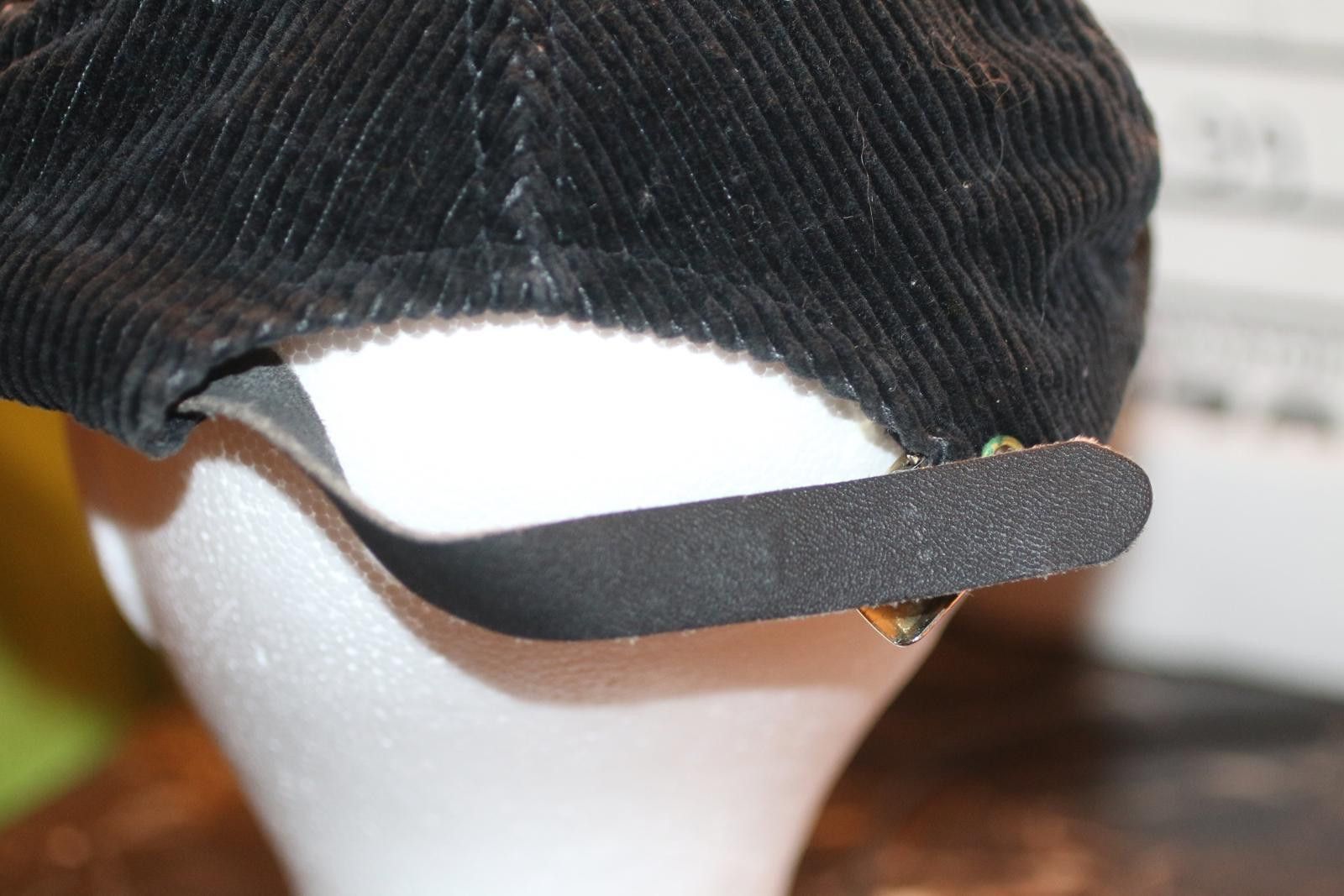 Other Vintage KFW Life Member Corduroy Hat Black Gold Rope Cap USA Size ONE SIZE - 4 Thumbnail