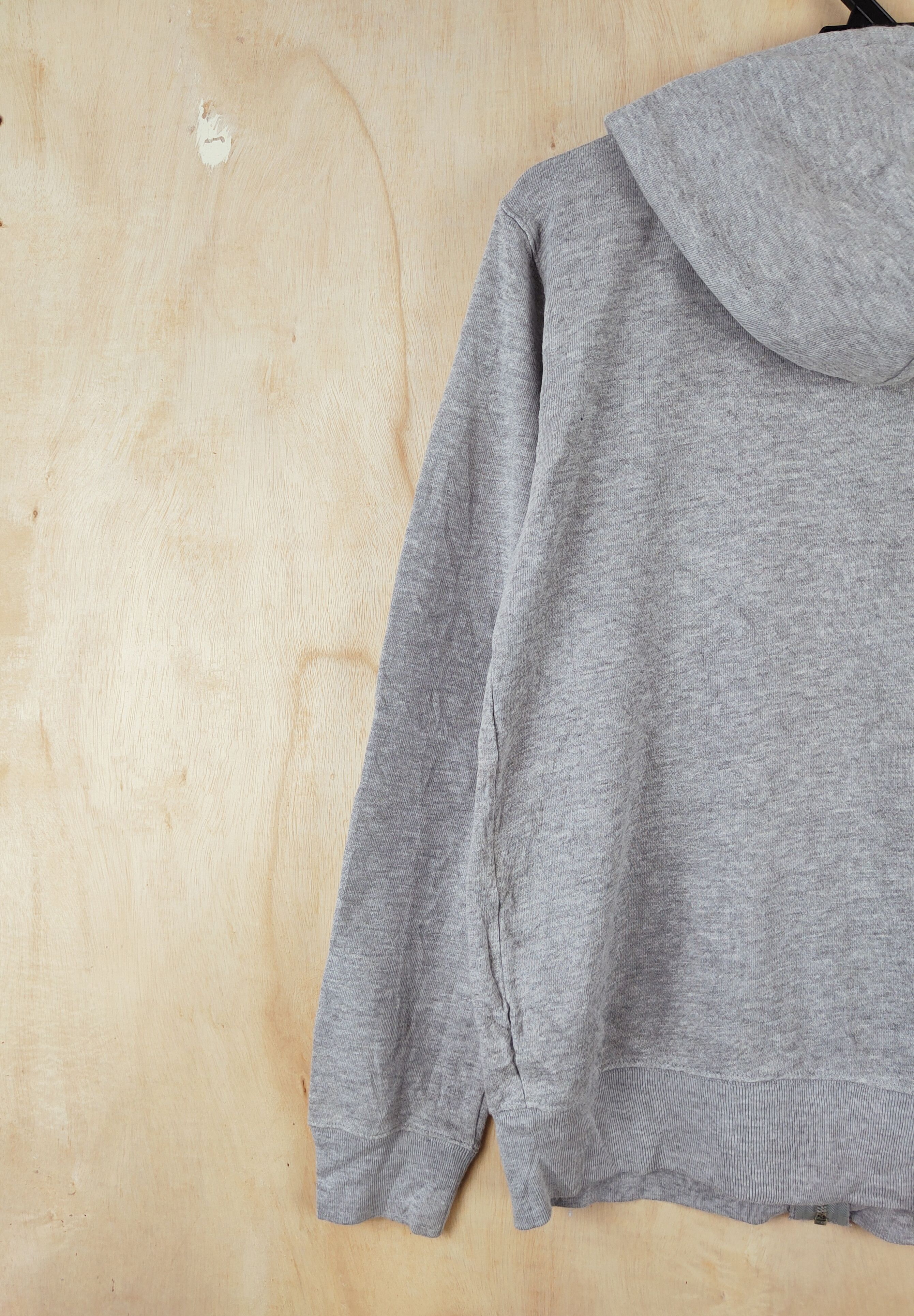 Homespun Knitwear × Vintage Vintage Jellan Gray Hoodie Sweaters Size M / US 6-8 / IT 42-44 - 9 Thumbnail
