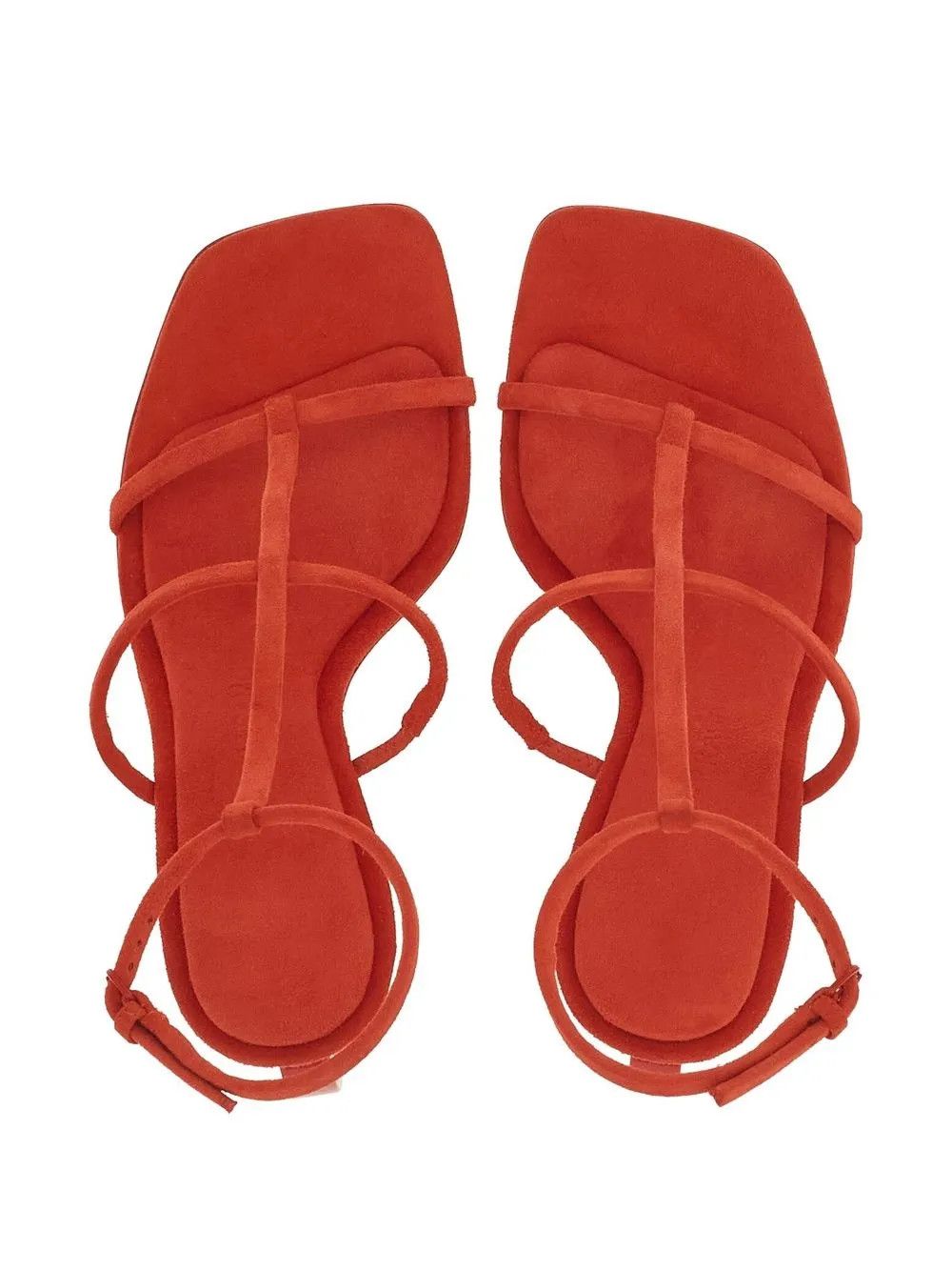 Salvatore Ferragamo o1y0426 Slingback Sandals in Red Size US 5.5 / IT 35.5 - 4 Thumbnail