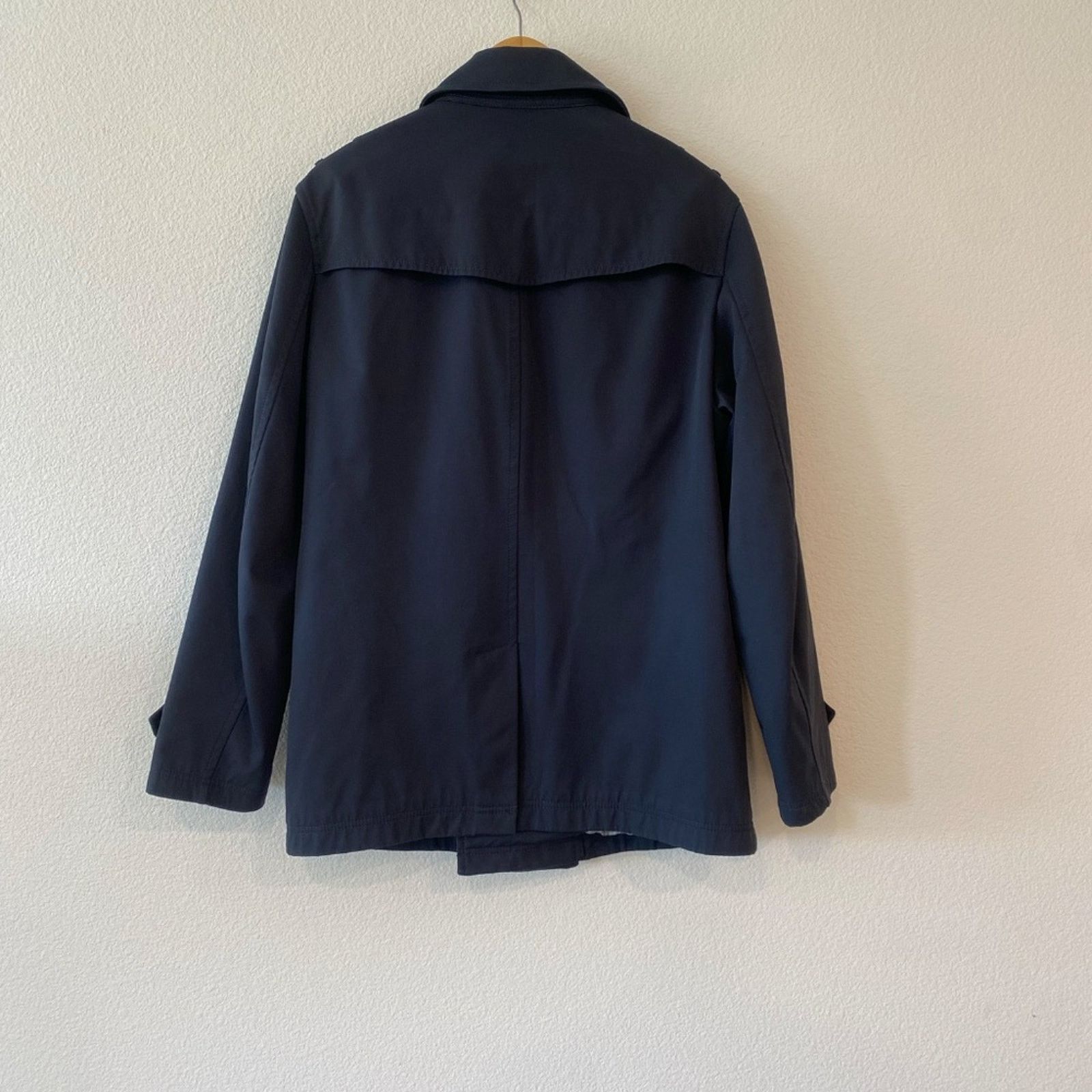 Banana Republic Banana Republic Men's Trench Coat Peacoat - Medium Size US M / EU 48-50 / 2 - 3 Thumbnail