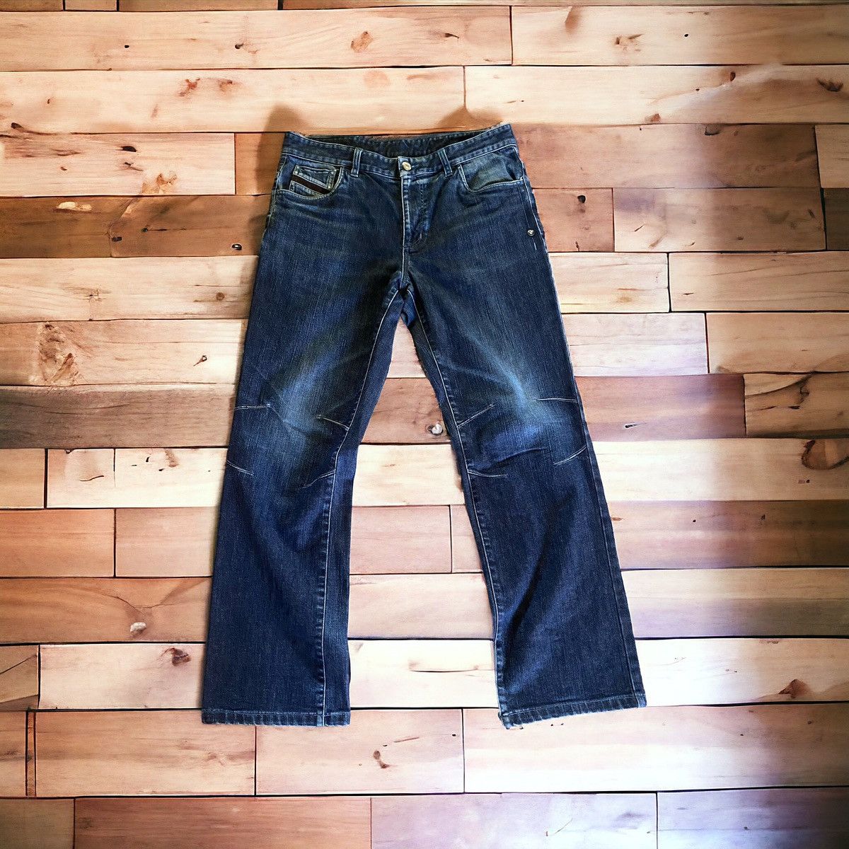BMW Vintage Bmw Rare Design Blue Denim Size US 34 / EU 50 - 1 Thumbnail