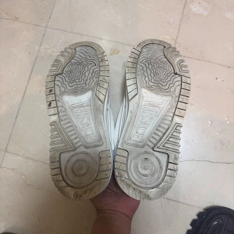 Versace Versace Classic white spaceship shoes Medusa avatar model Size US 10 / EU 43 - 4 Thumbnail
